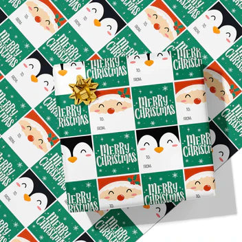 Personalised Christmas Wrapping Paper
