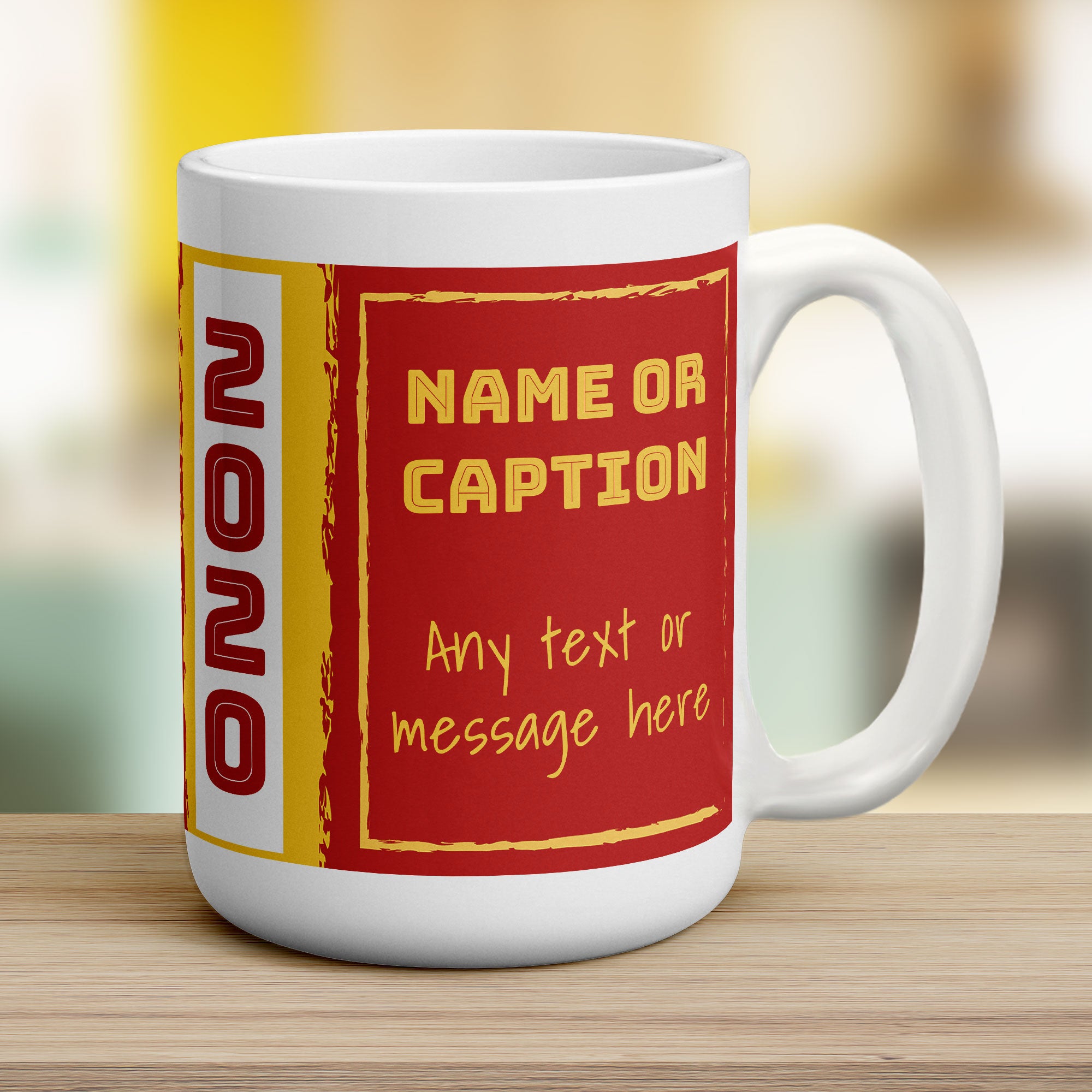 Big Year Message Mug