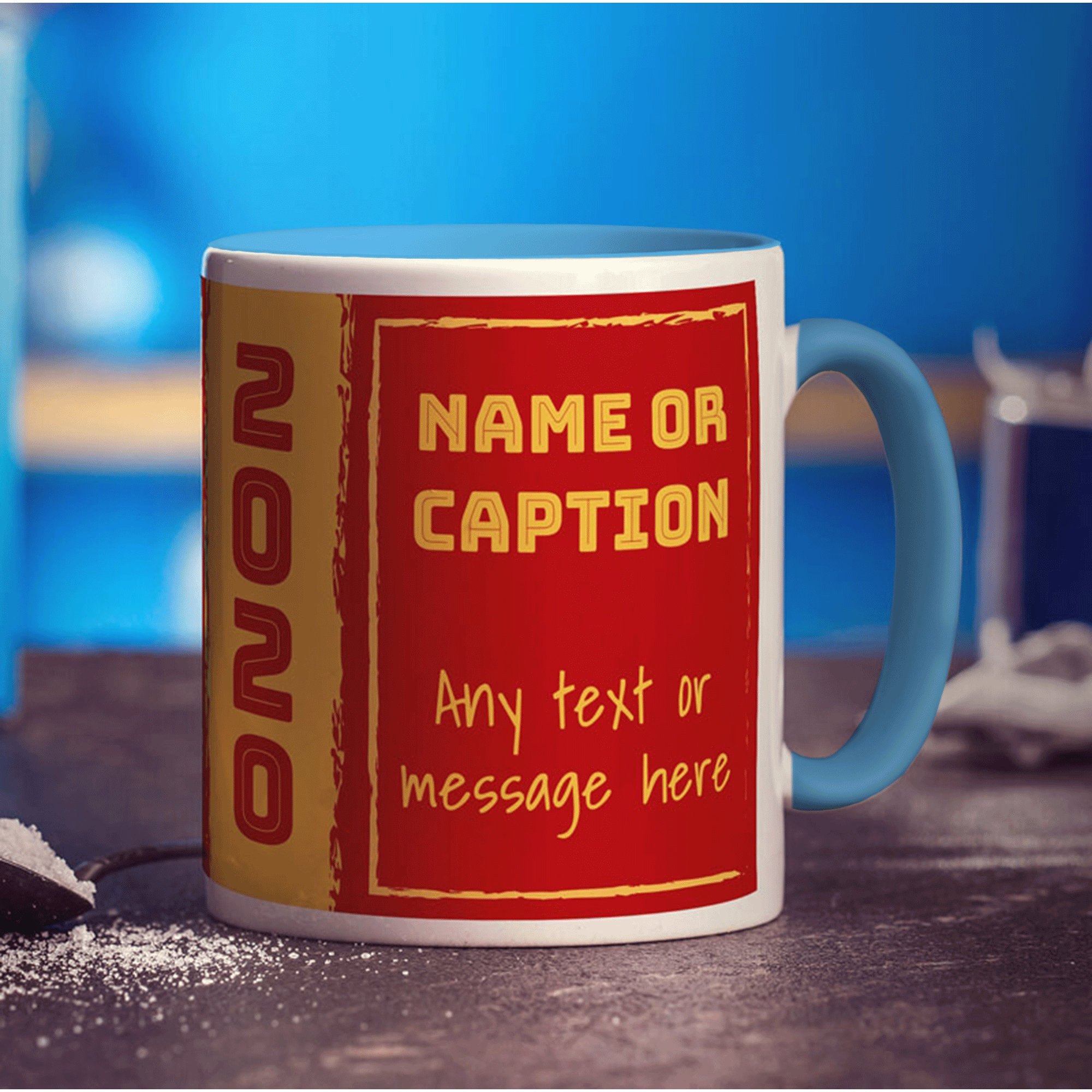 Big Year Message Mug