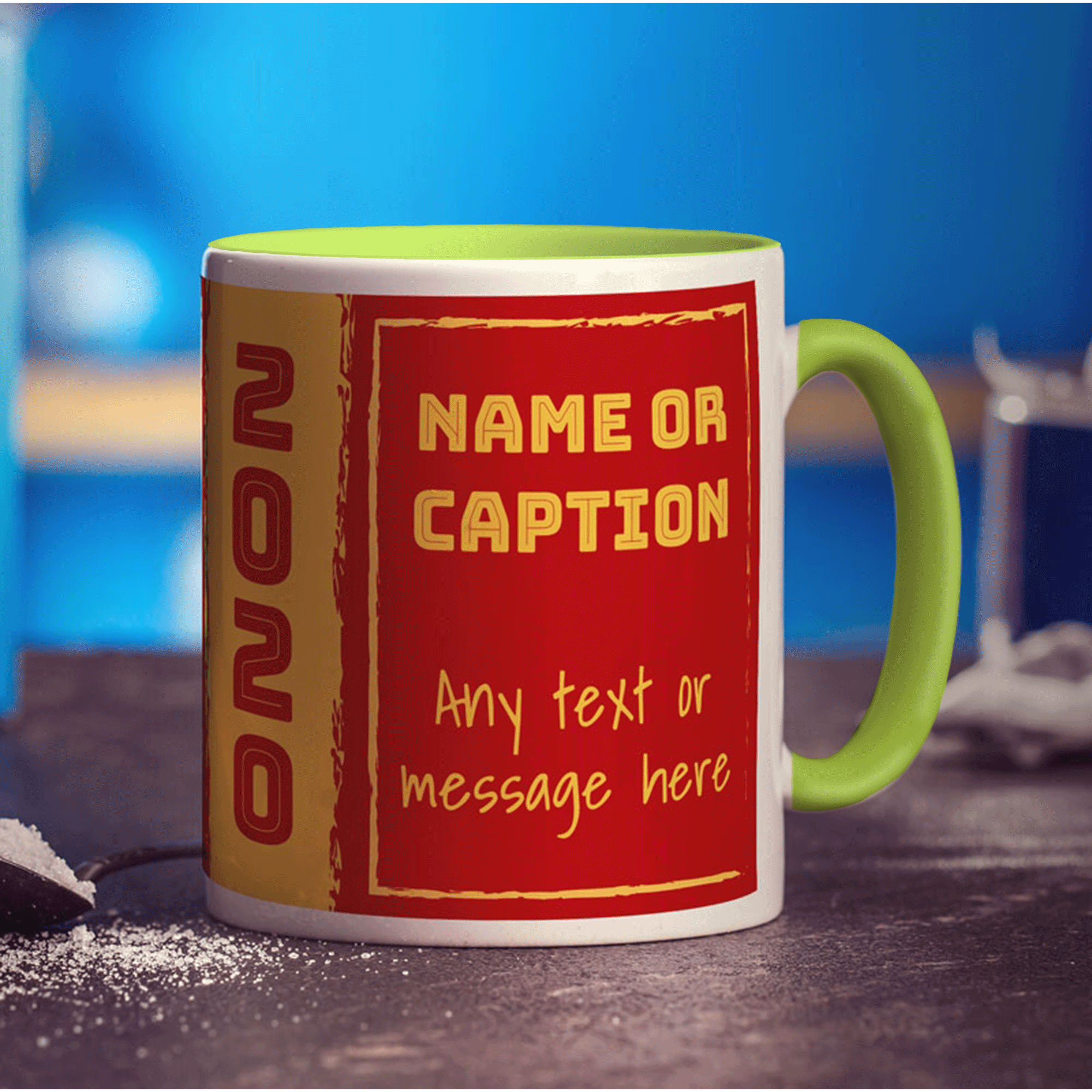 Big Year Message Mug