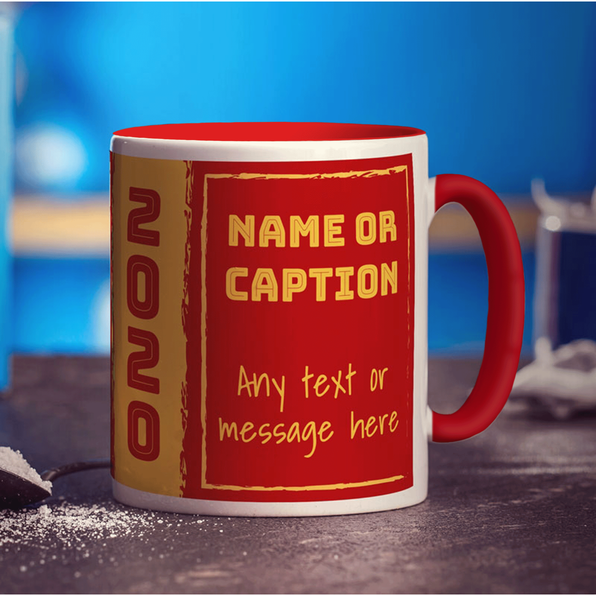 Big Year Message Mug
