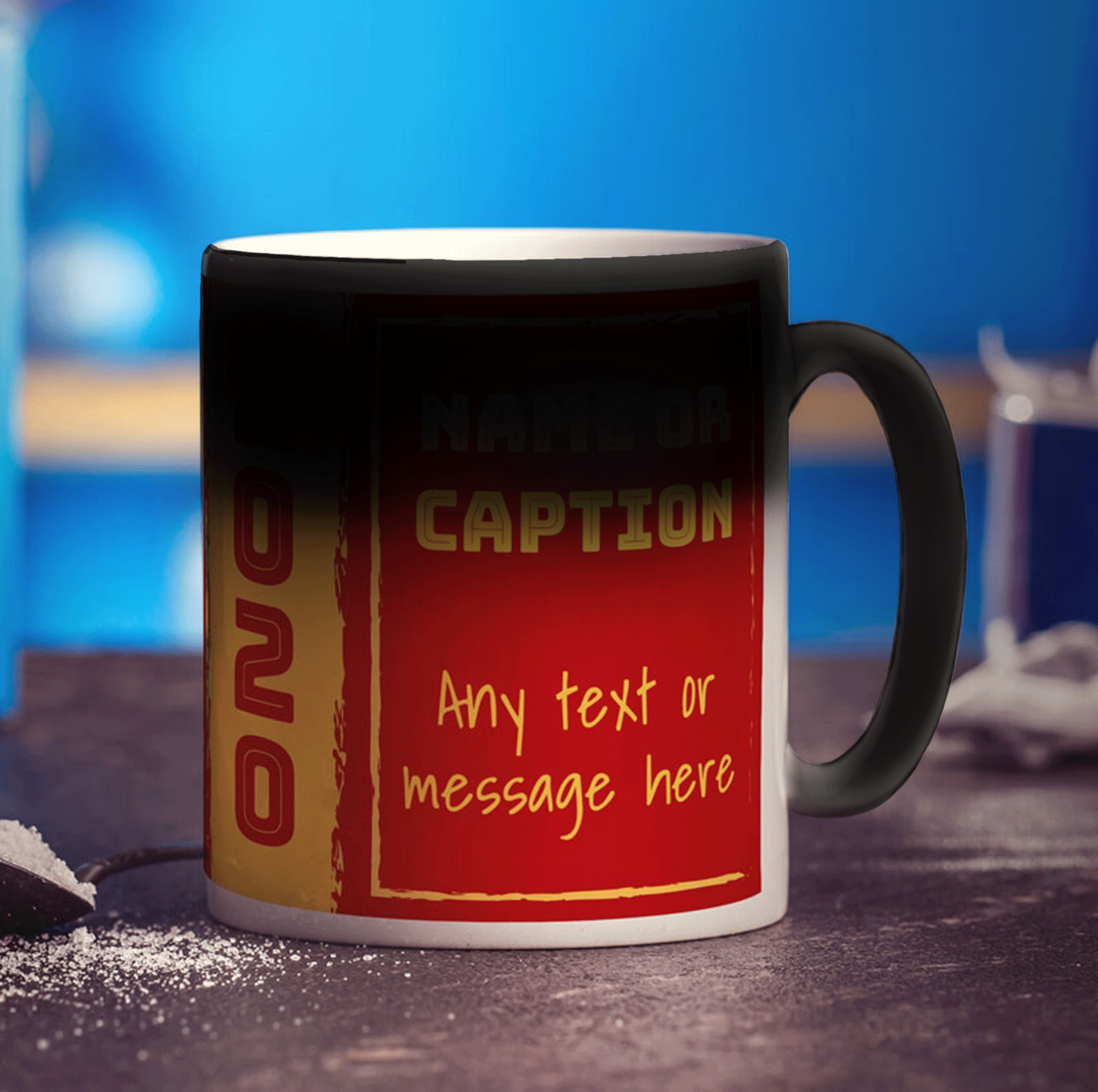 Big Year Message Mug
