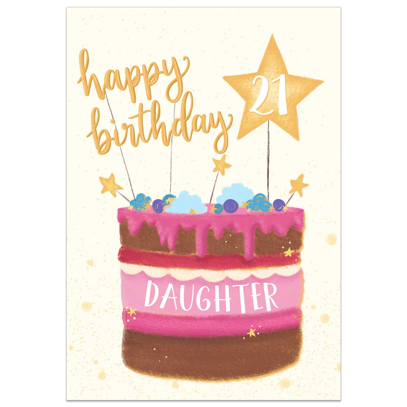 Happy 21st Birthday Daughter Card