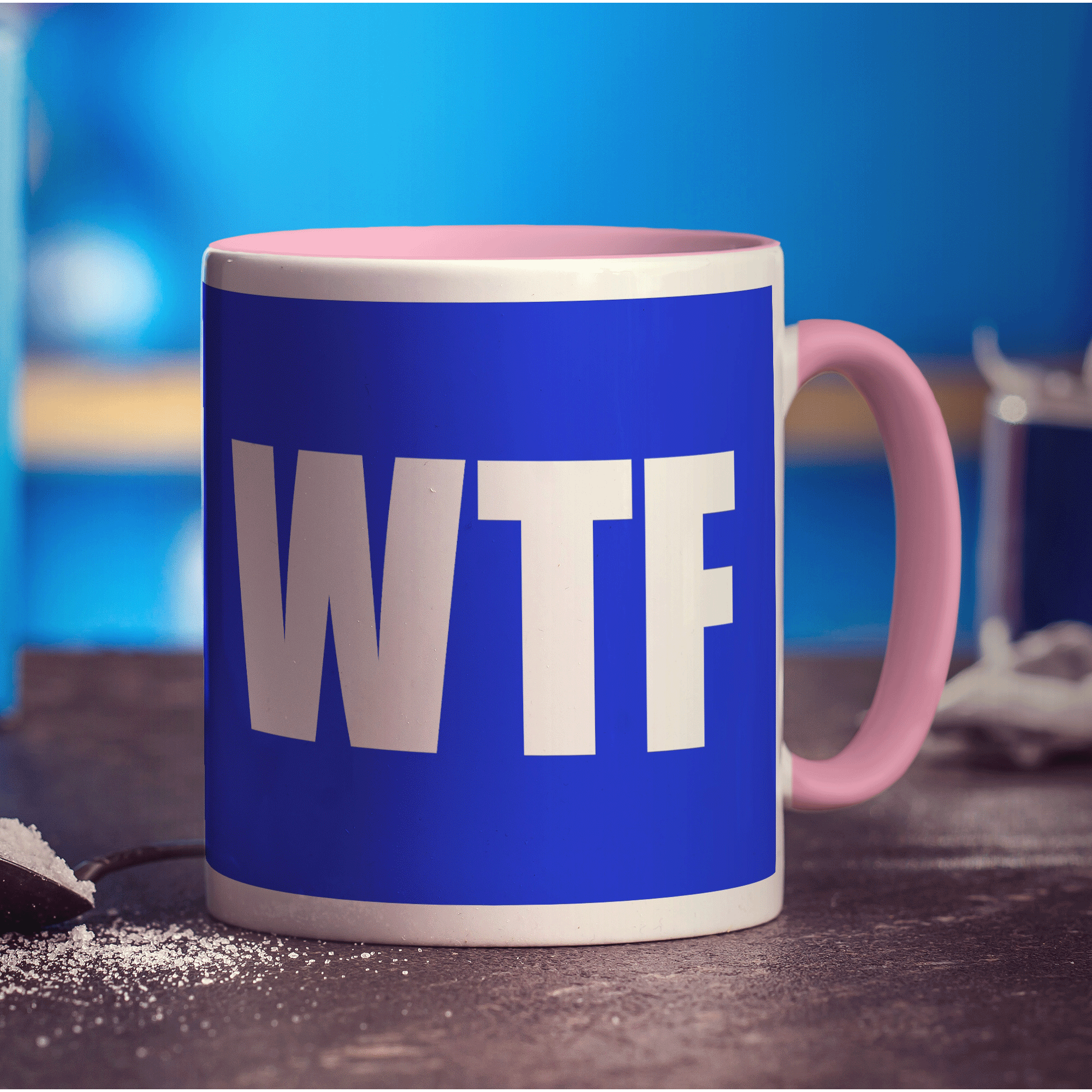 WTF Message Mug