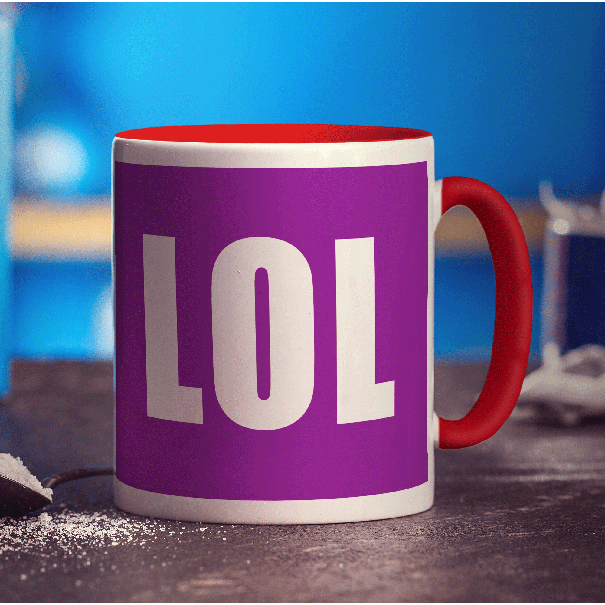 LOL Message Mug