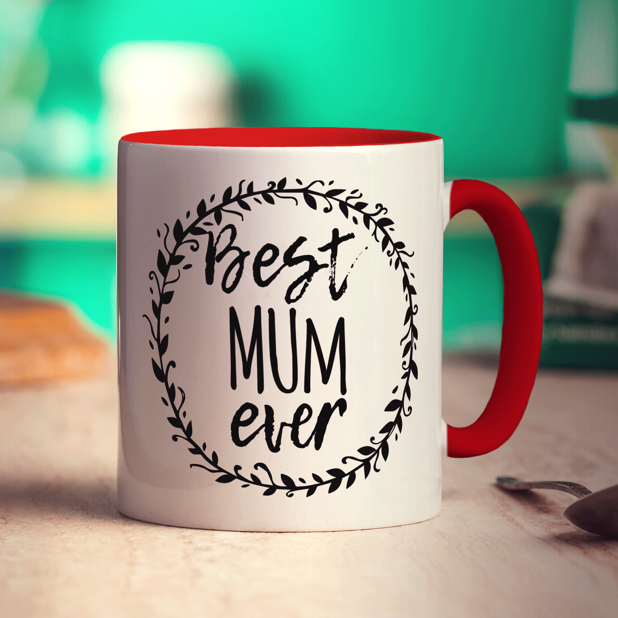 Best Mum Ever Message Mug