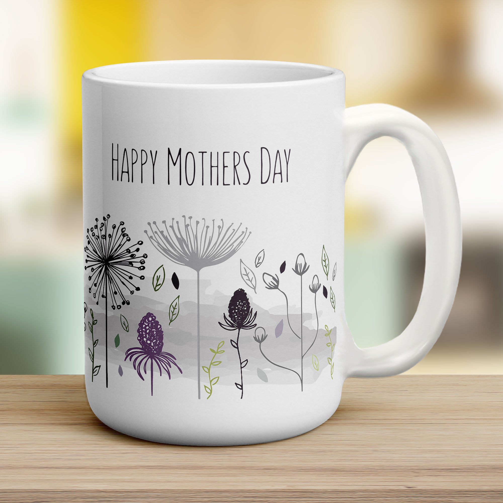 Wild Garden Message Mug