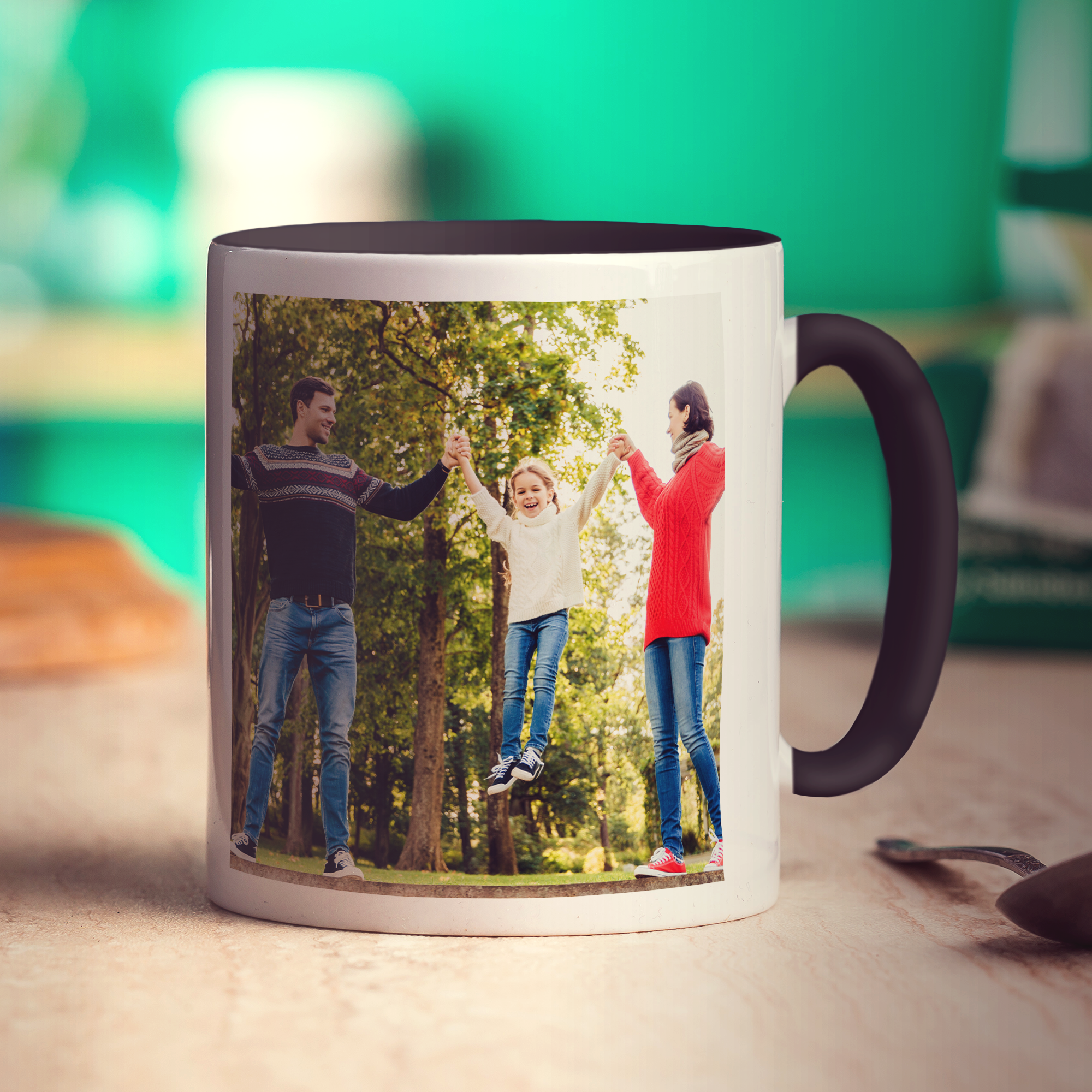 Personalised Photo Mug With Message