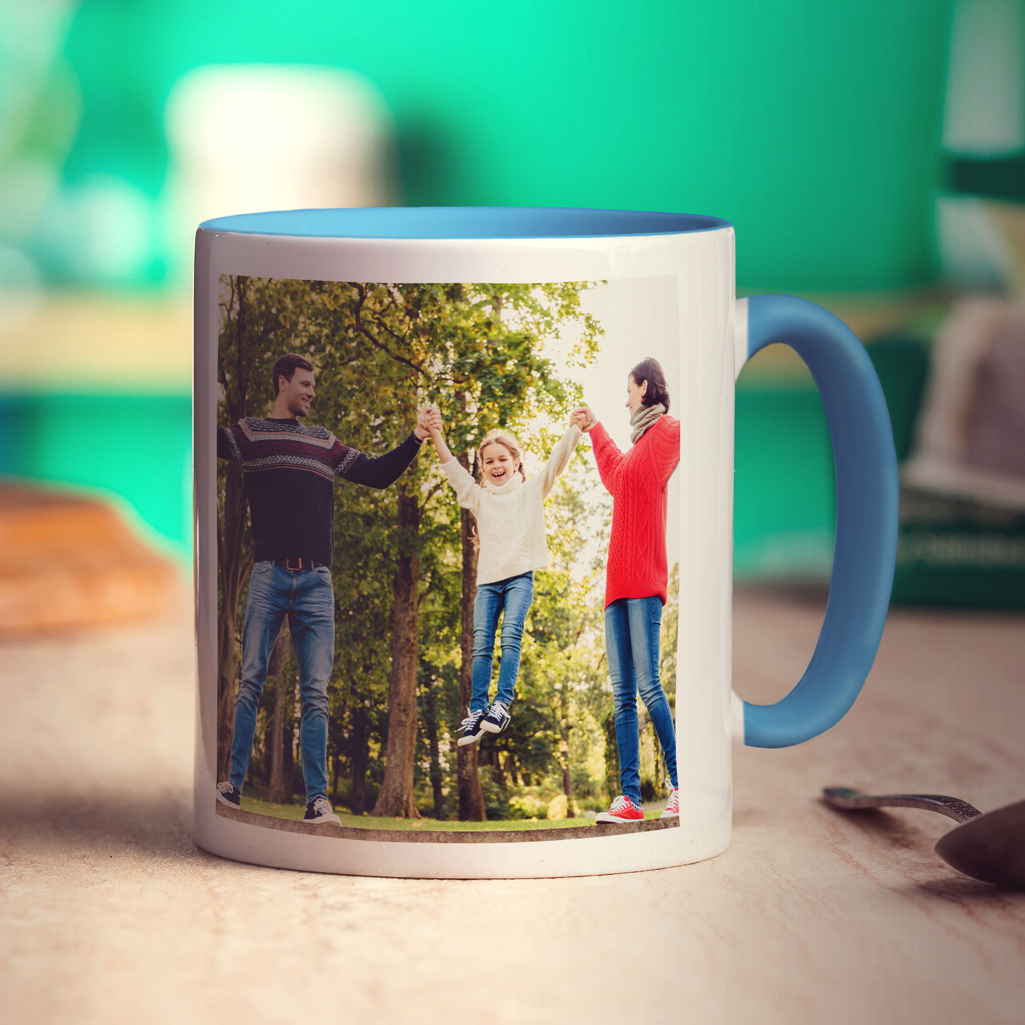 Personalised Photo Mug With Message