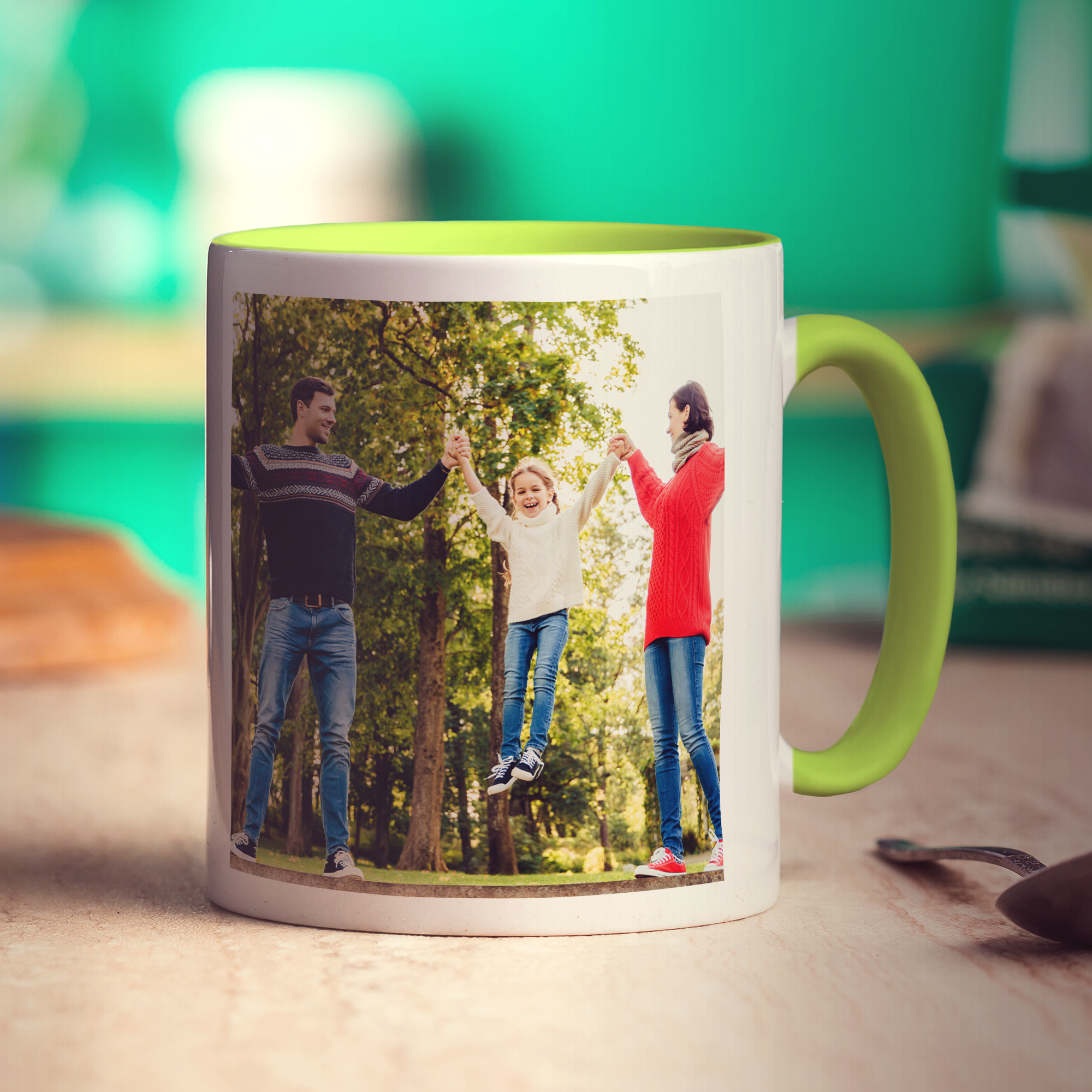 Personalised Photo Mug With Message