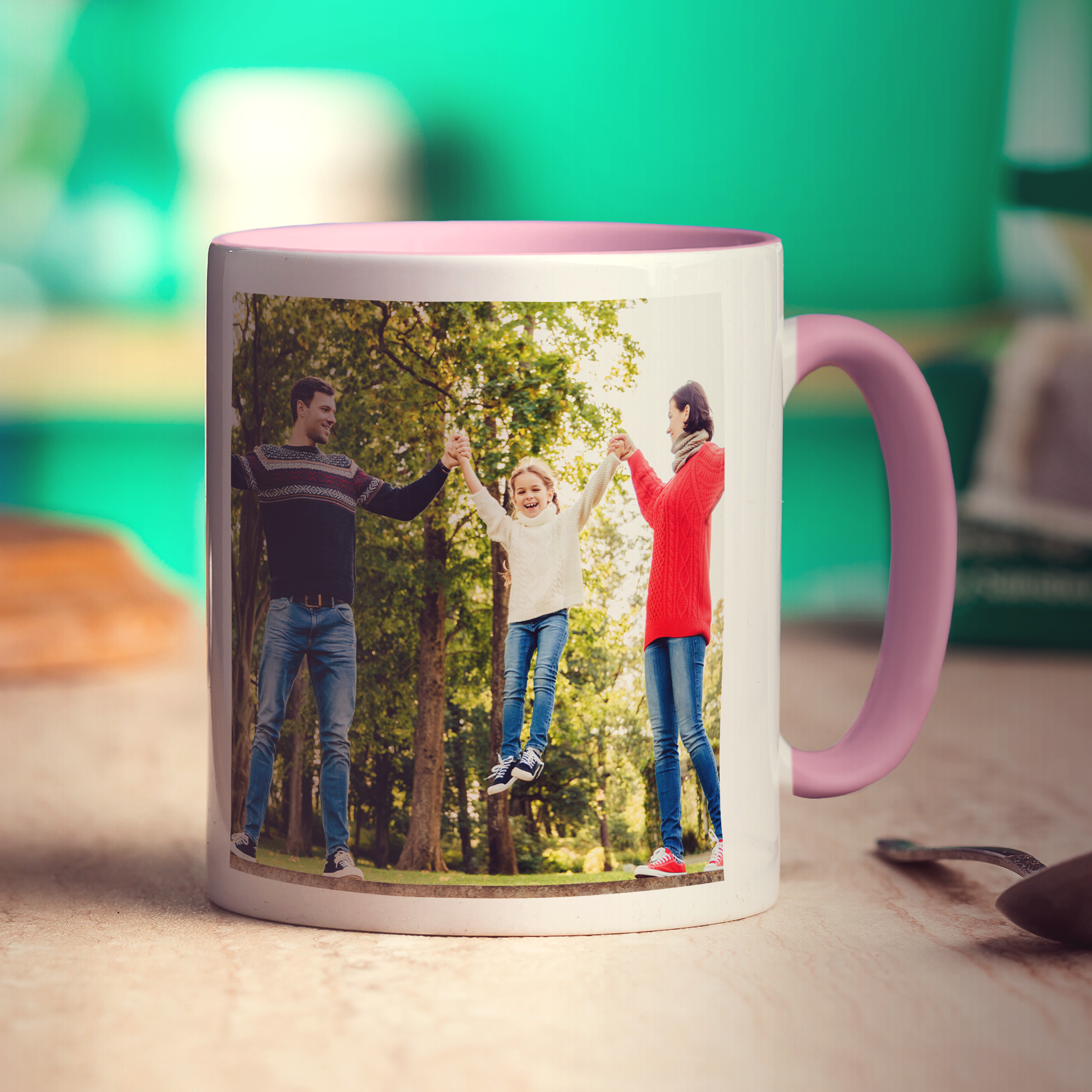 Personalised Photo Mug With Message