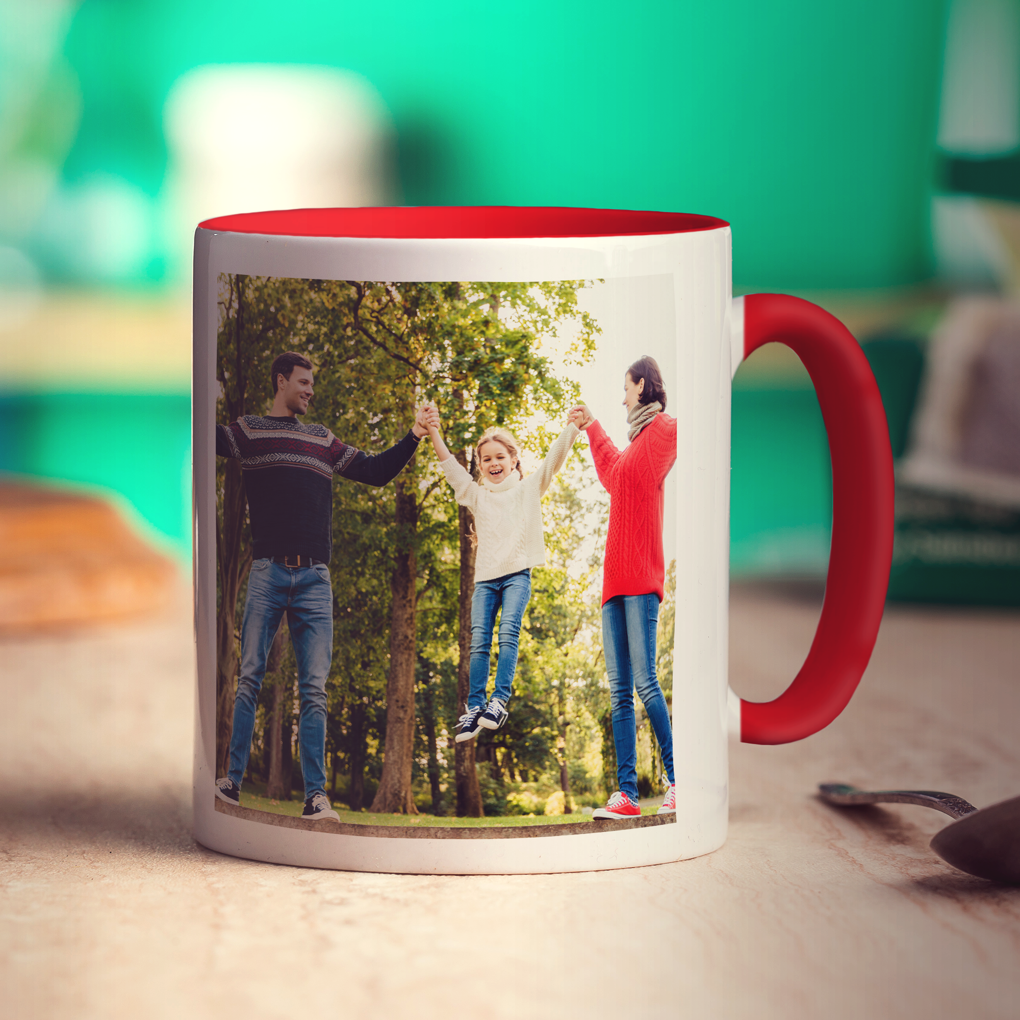 Personalised Photo Mug With Message
