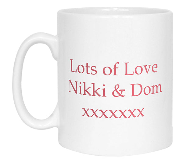 M is for Mummy Message Mug