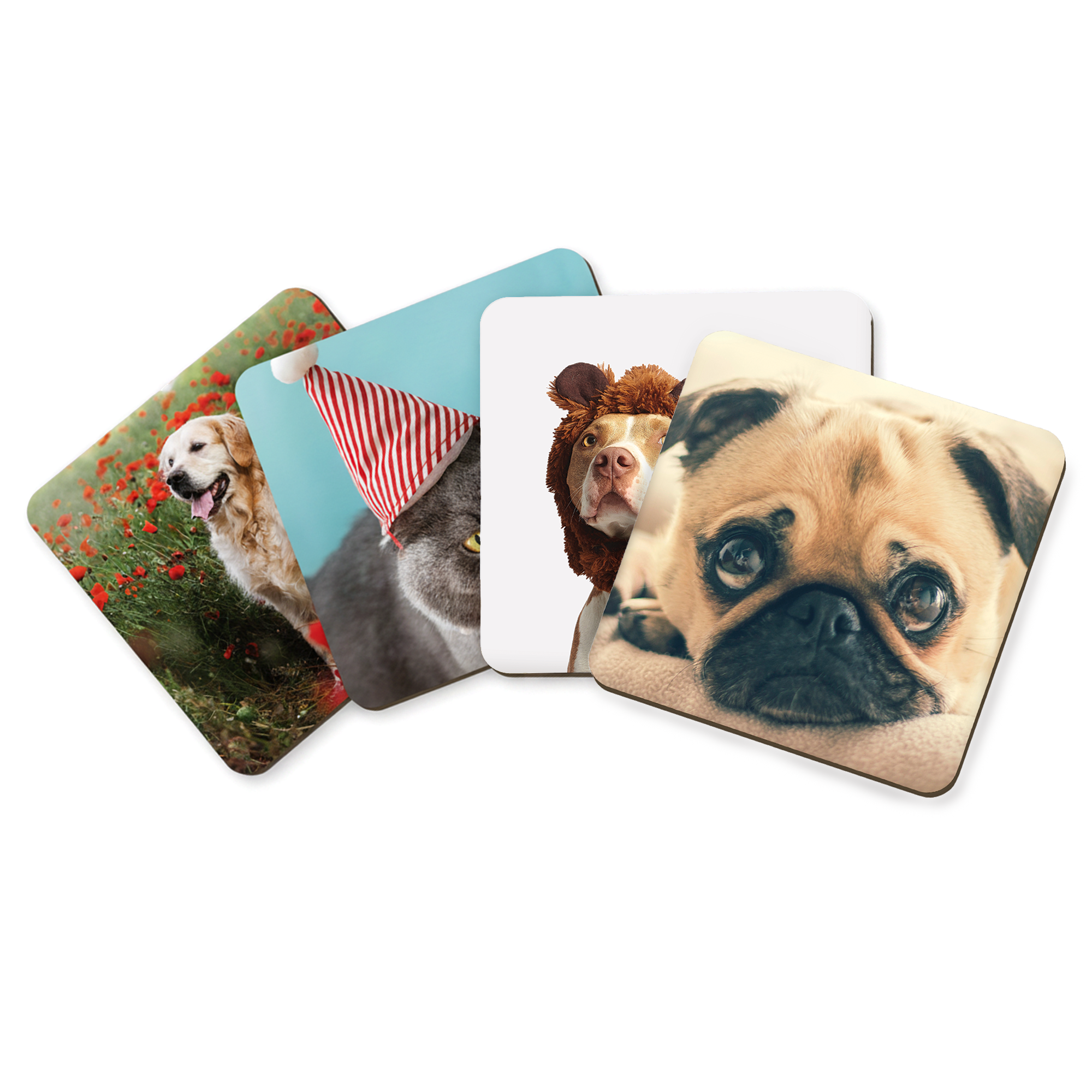 Set of 4 Photo Coasters