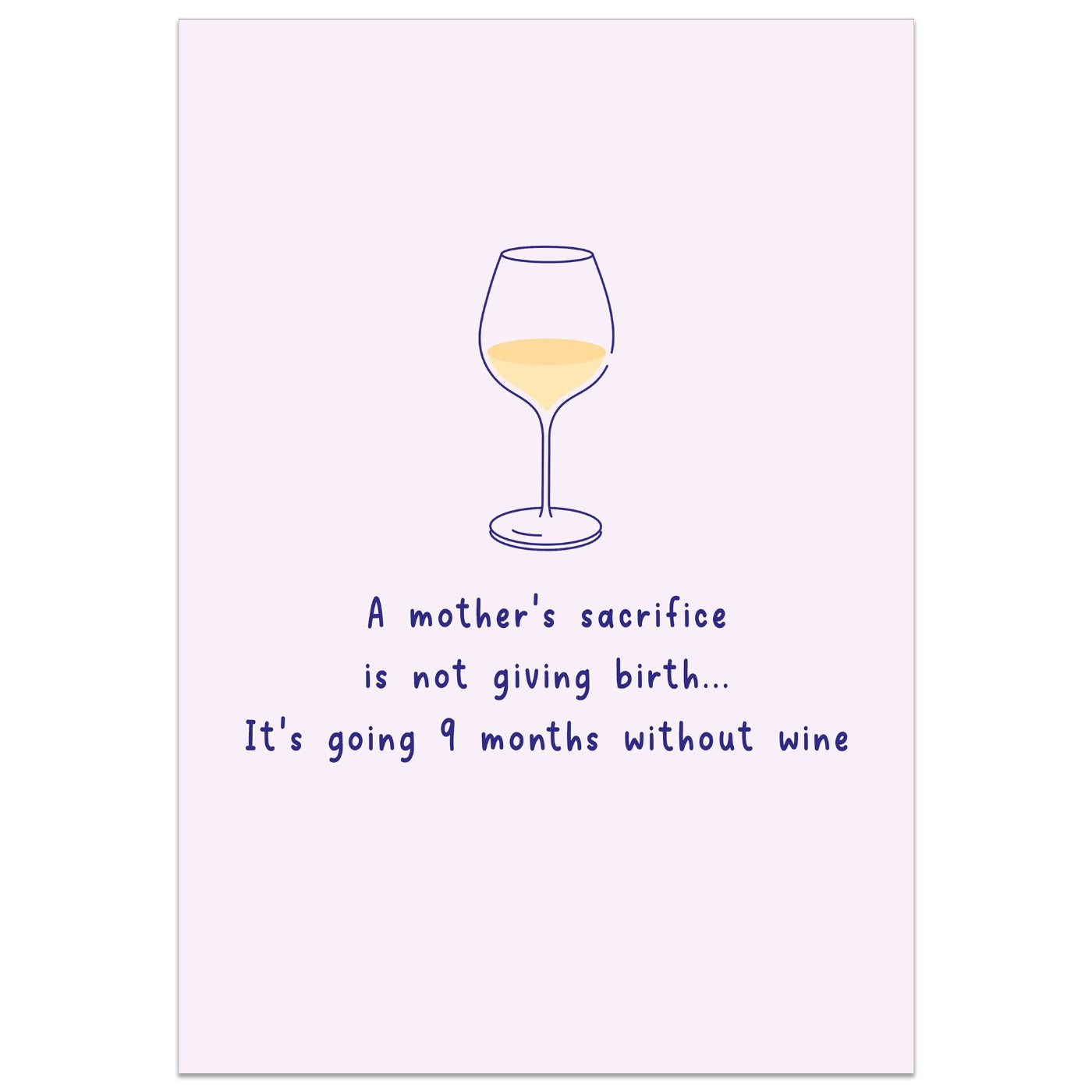 A Mother's Sacrifice Card