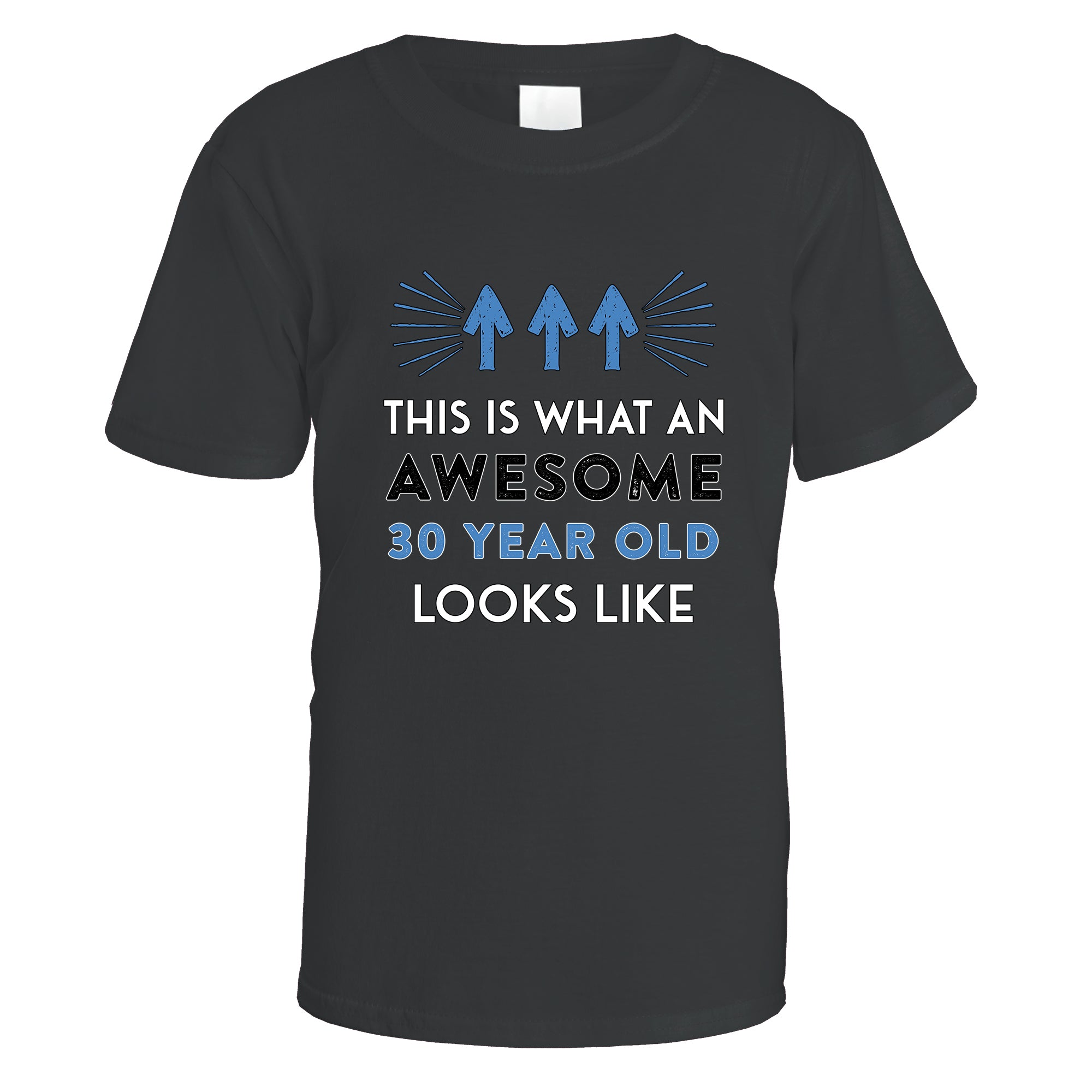 Awesome 30 Year Old T-Shirt (Blue Design)