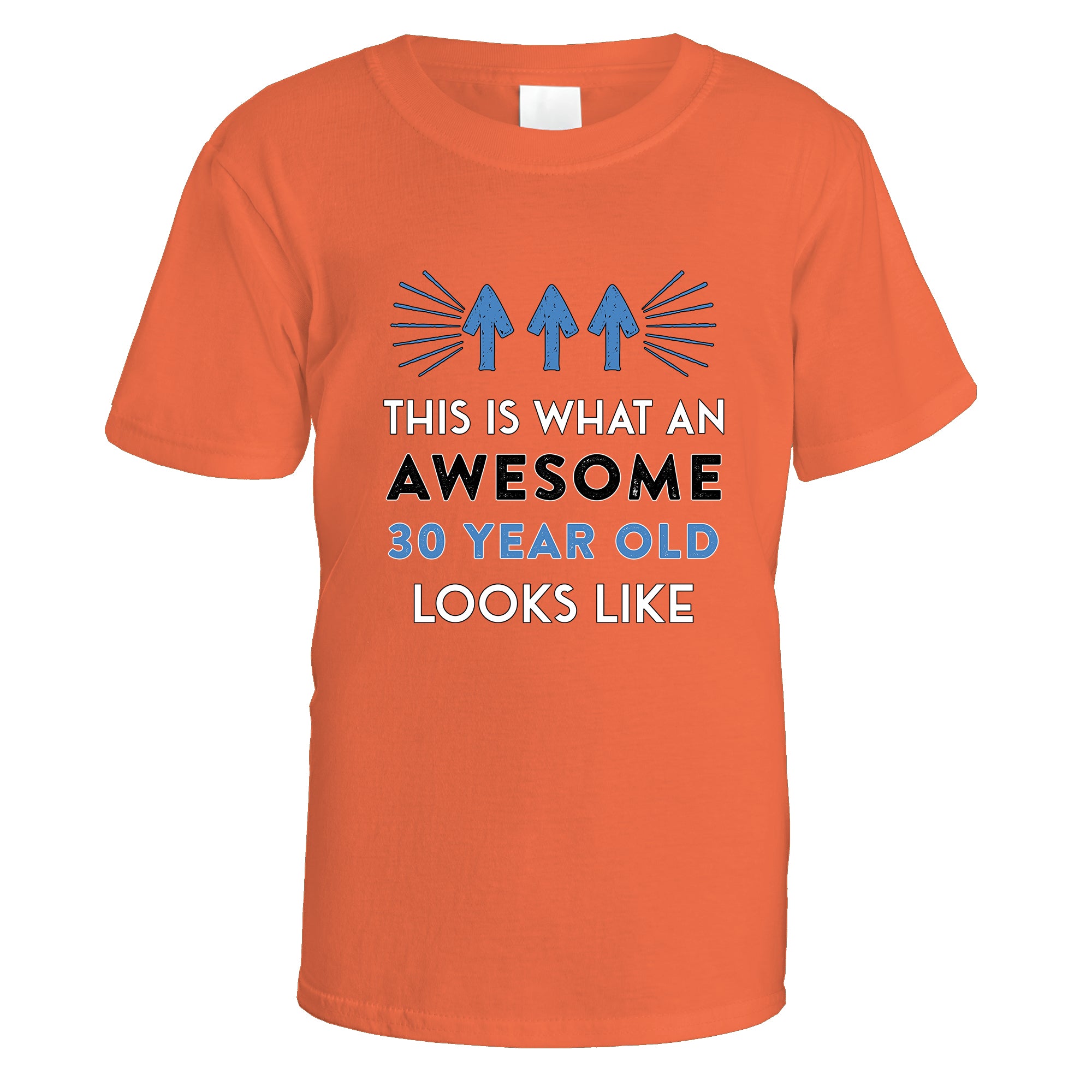 Awesome 30 Year Old T-Shirt (Blue Design)