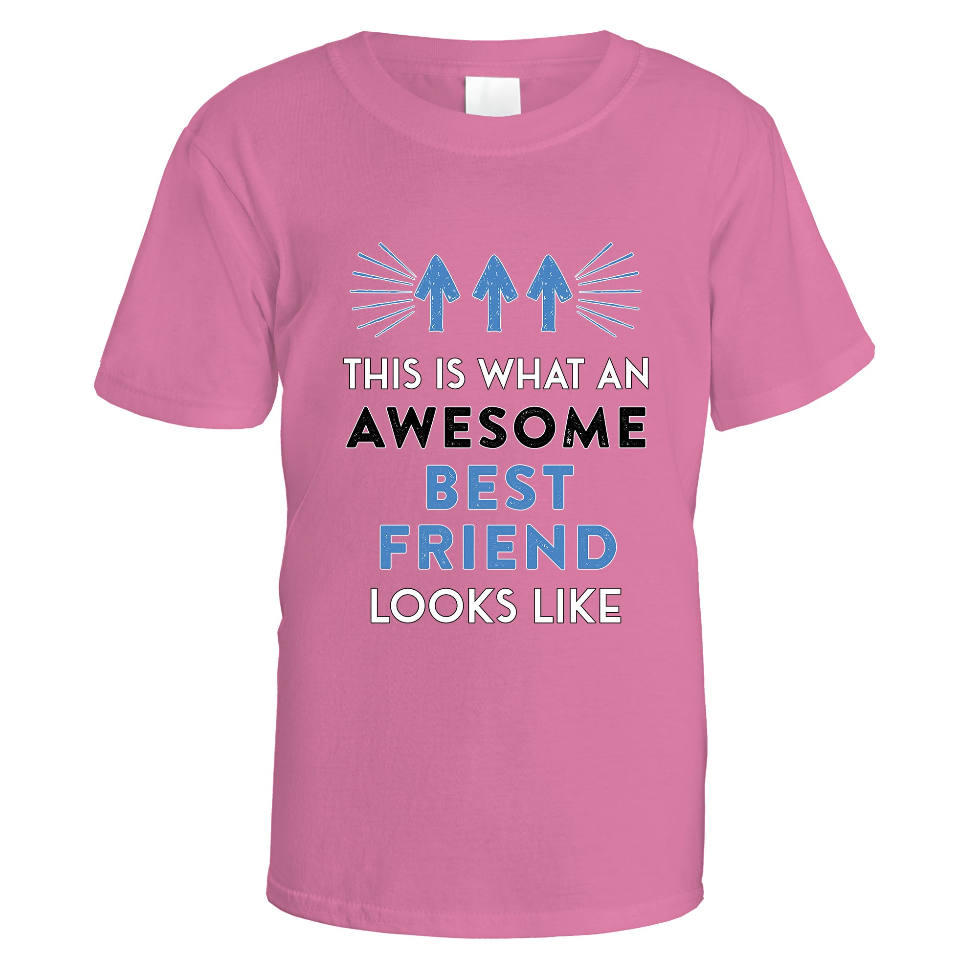 Awesome Best Friend T-Shirt (Blue Design)