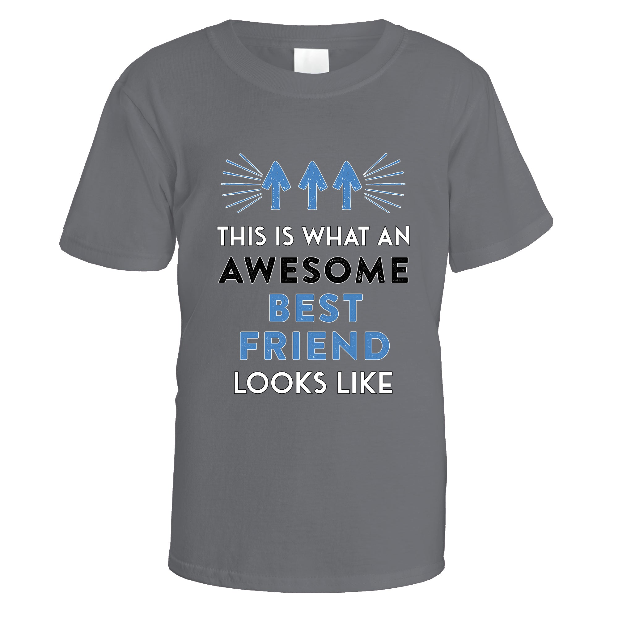 Awesome Best Friend T-Shirt (Blue Design)