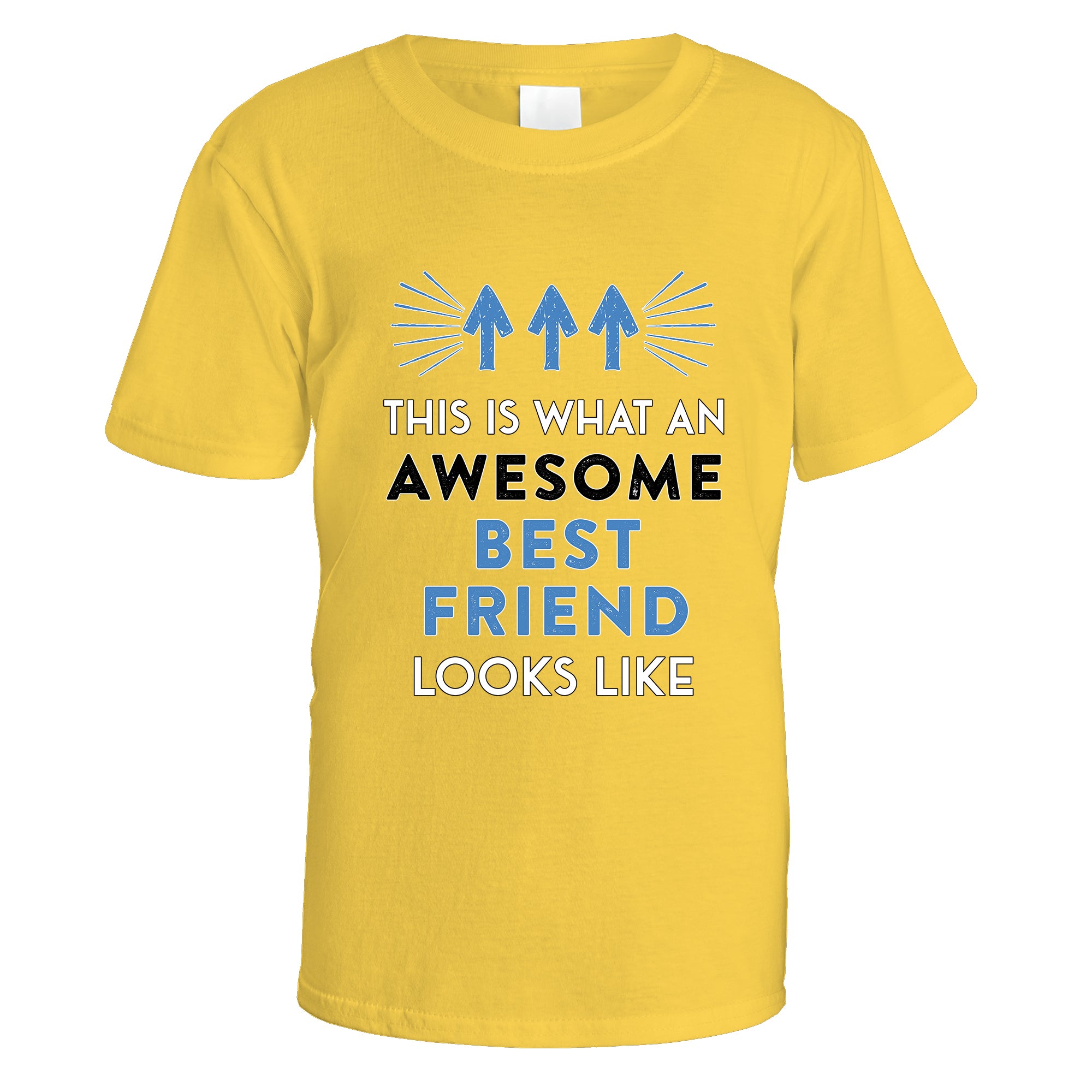 Awesome Best Friend T-Shirt (Blue Design)