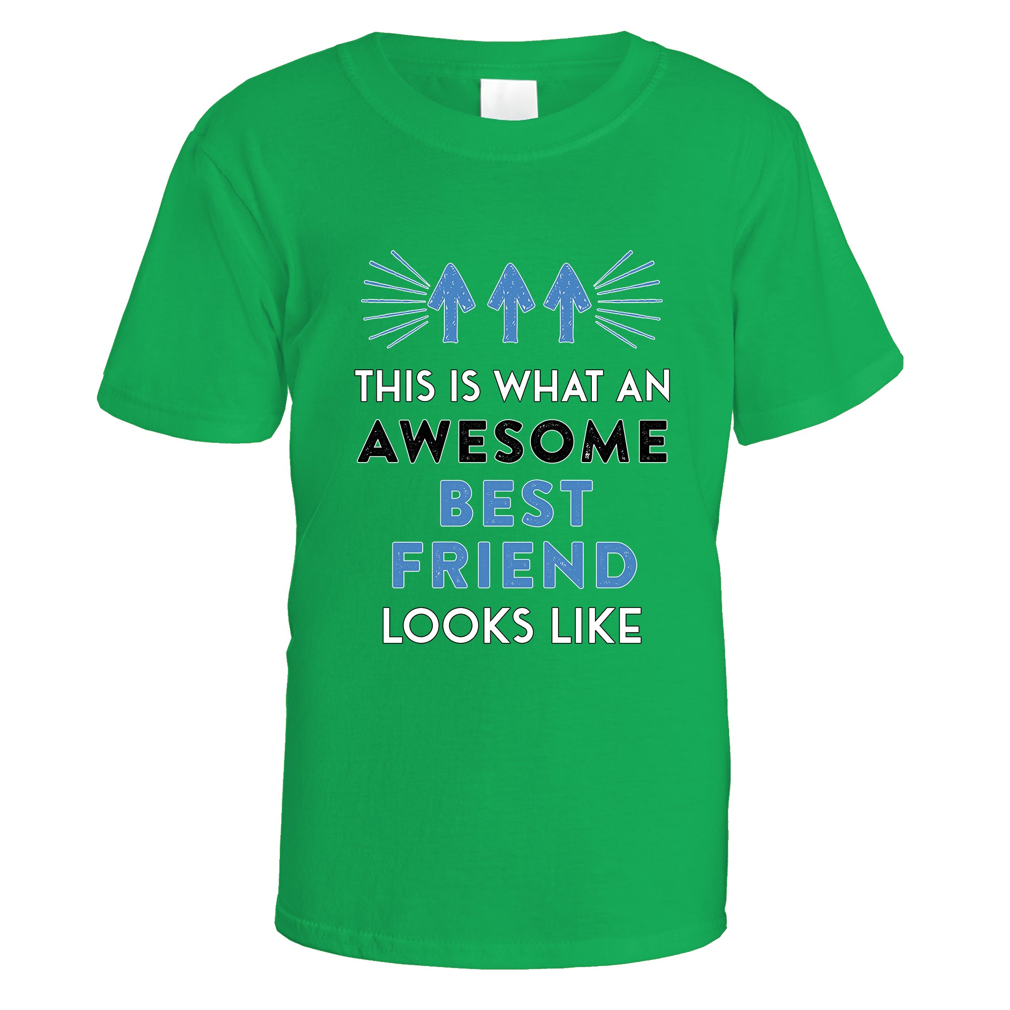 Awesome Best Friend T-Shirt (Blue Design)