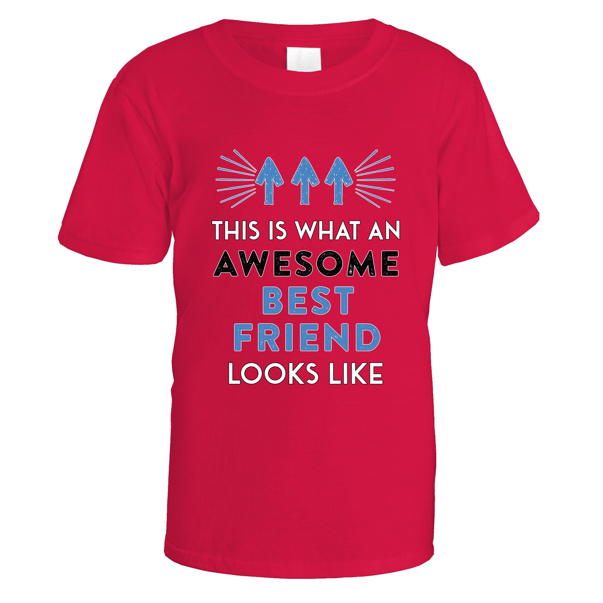 Awesome Best Friend T-Shirt (Blue Design)