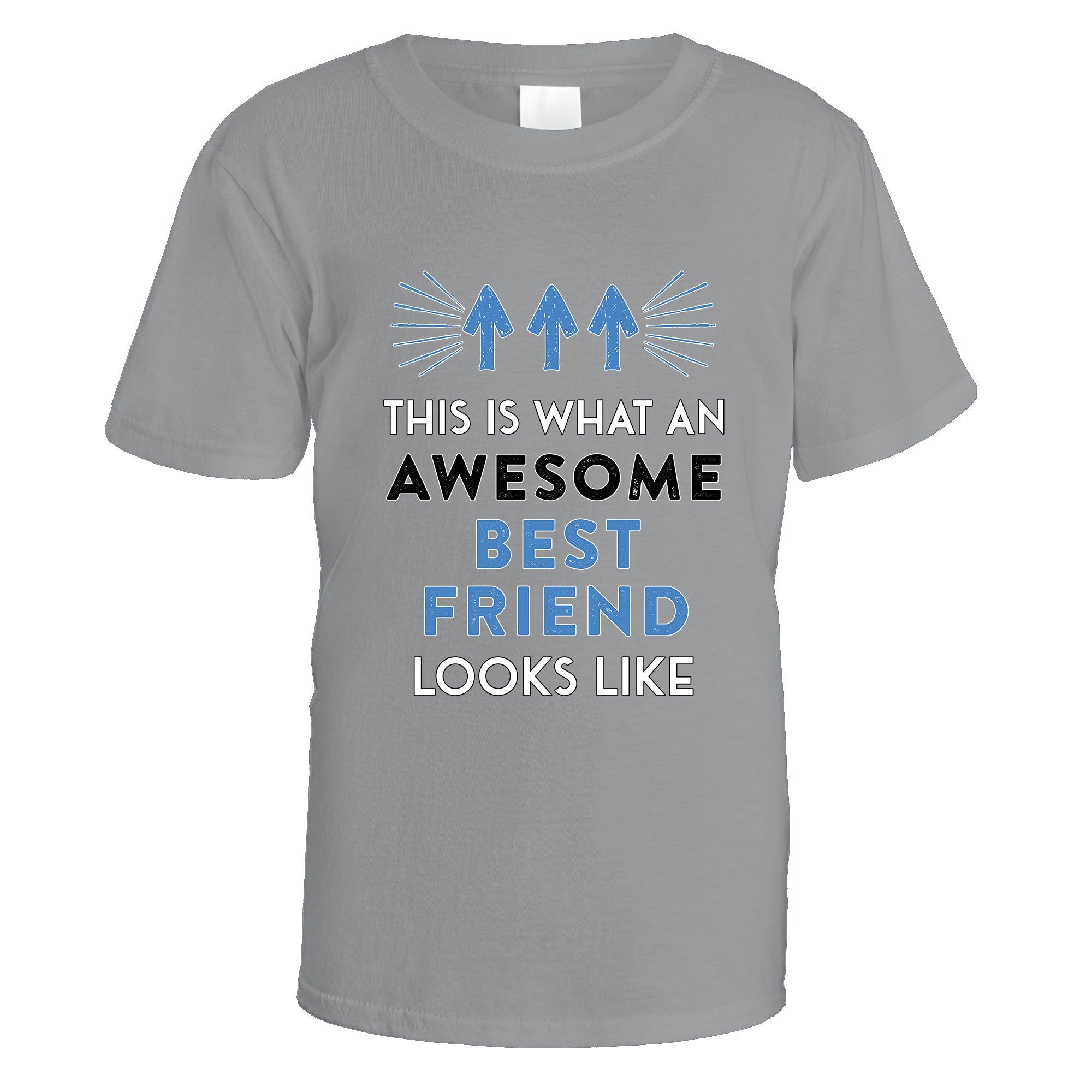 Awesome Best Friend T-Shirt (Blue Design)