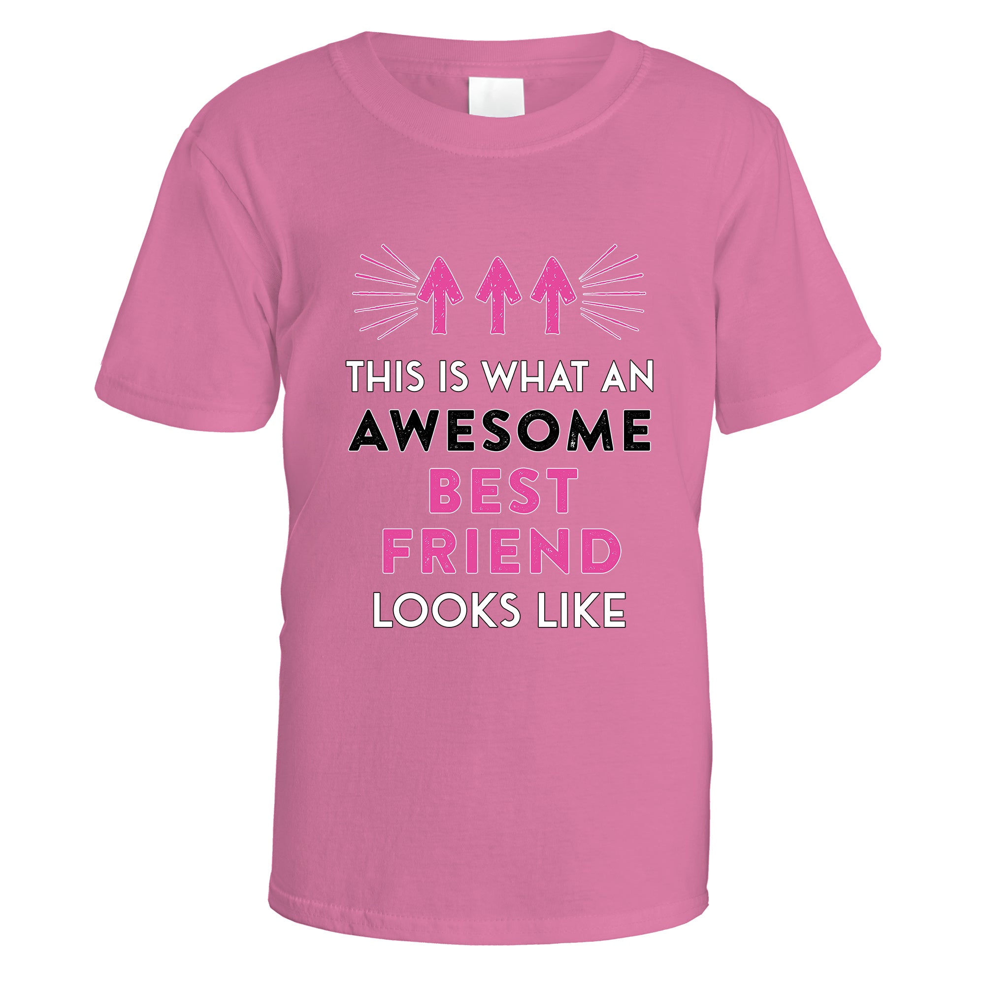 Awesome Best Friend T-Shirt (Pink Design)