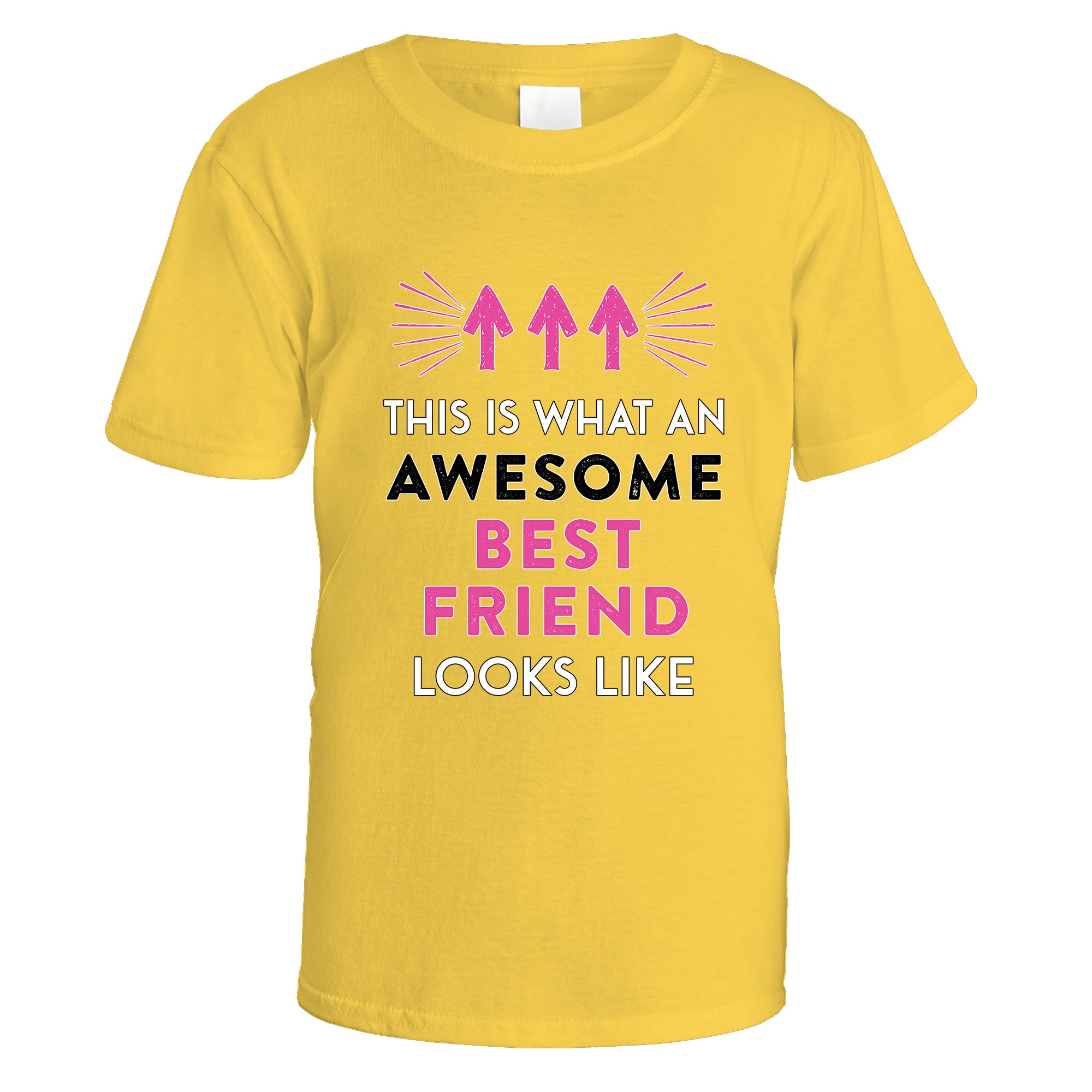 Awesome Best Friend T-Shirt (Pink Design)