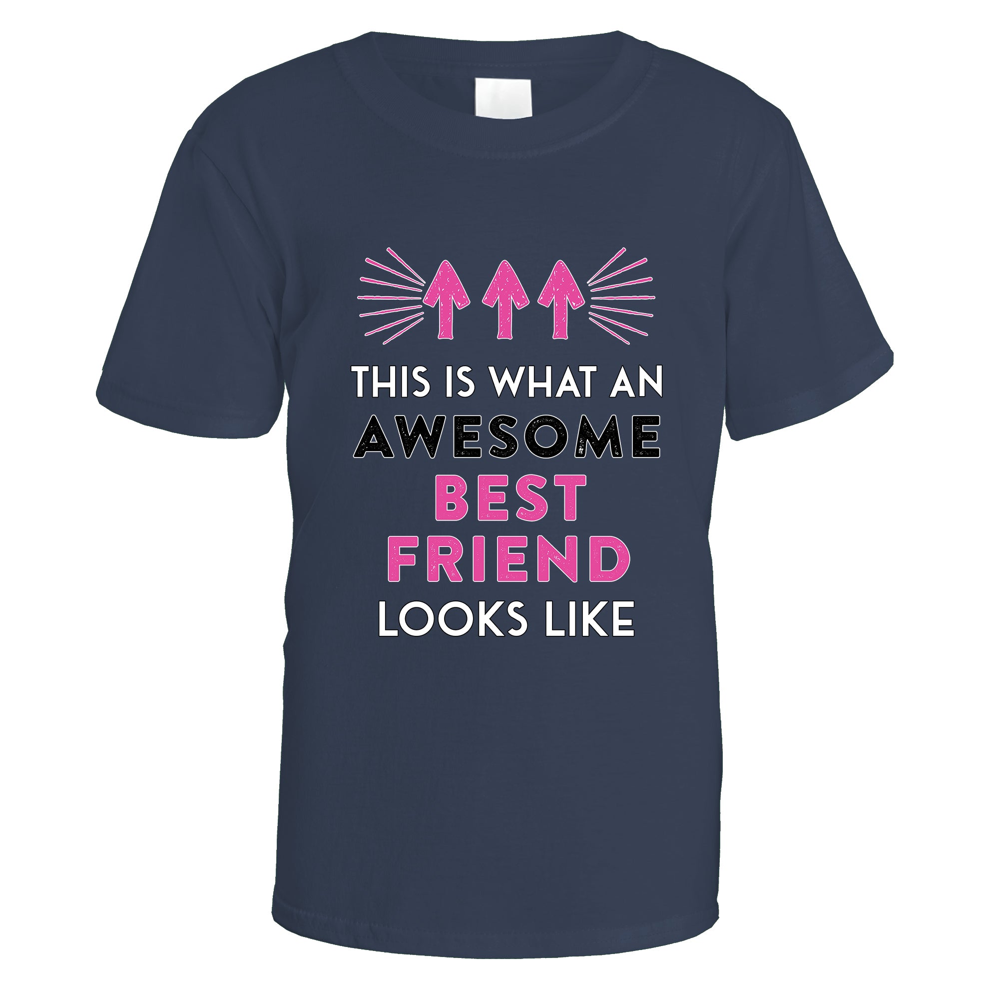 Awesome Best Friend T-Shirt (Pink Design)
