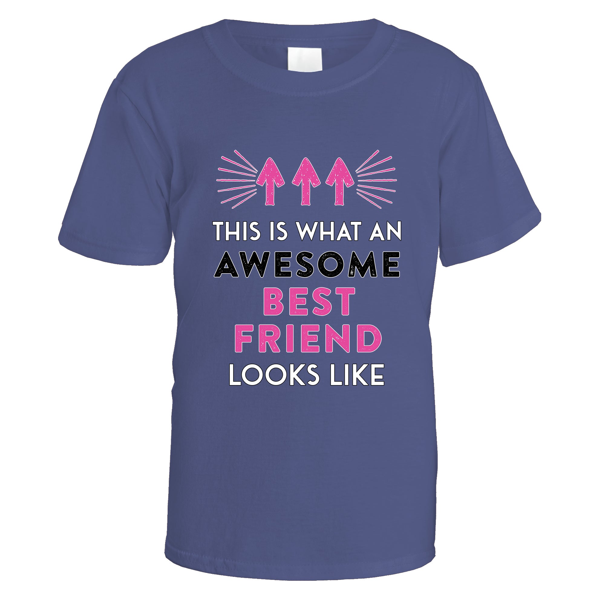Awesome Best Friend T-Shirt (Pink Design)