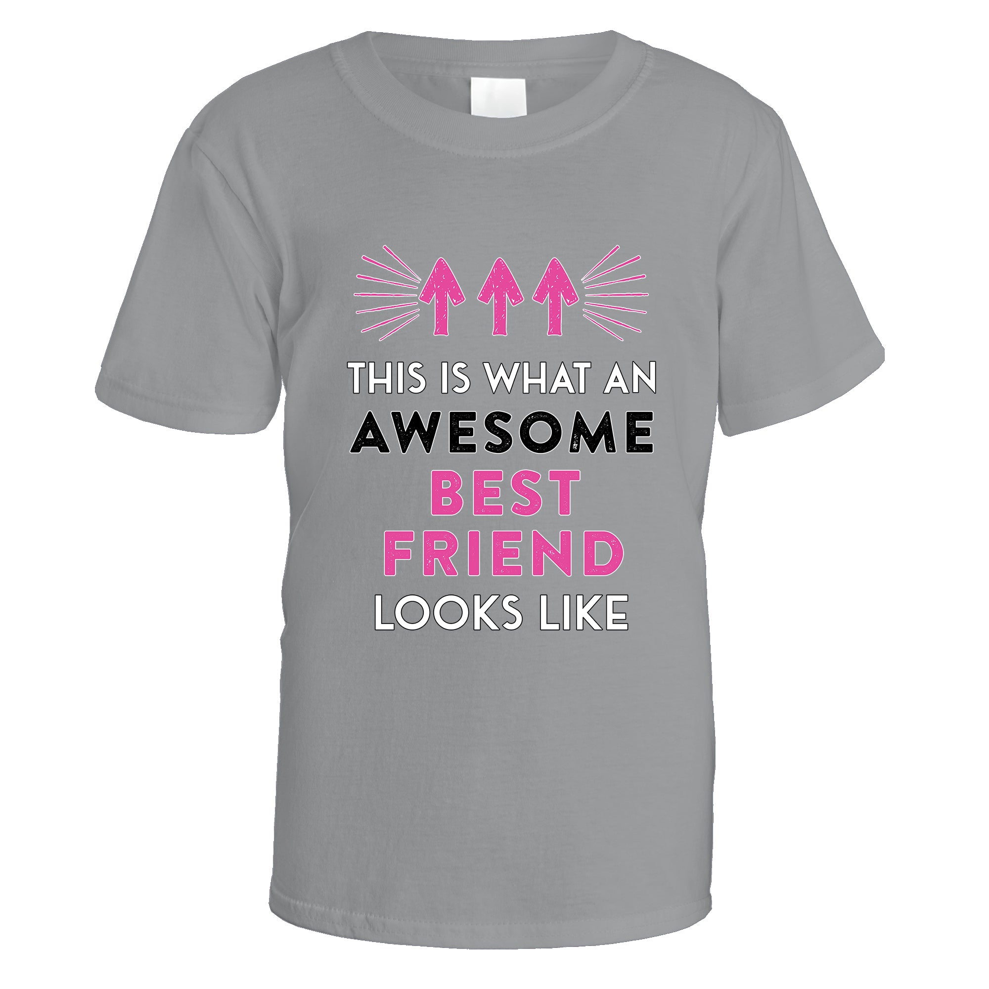 Awesome Best Friend T-Shirt (Pink Design)