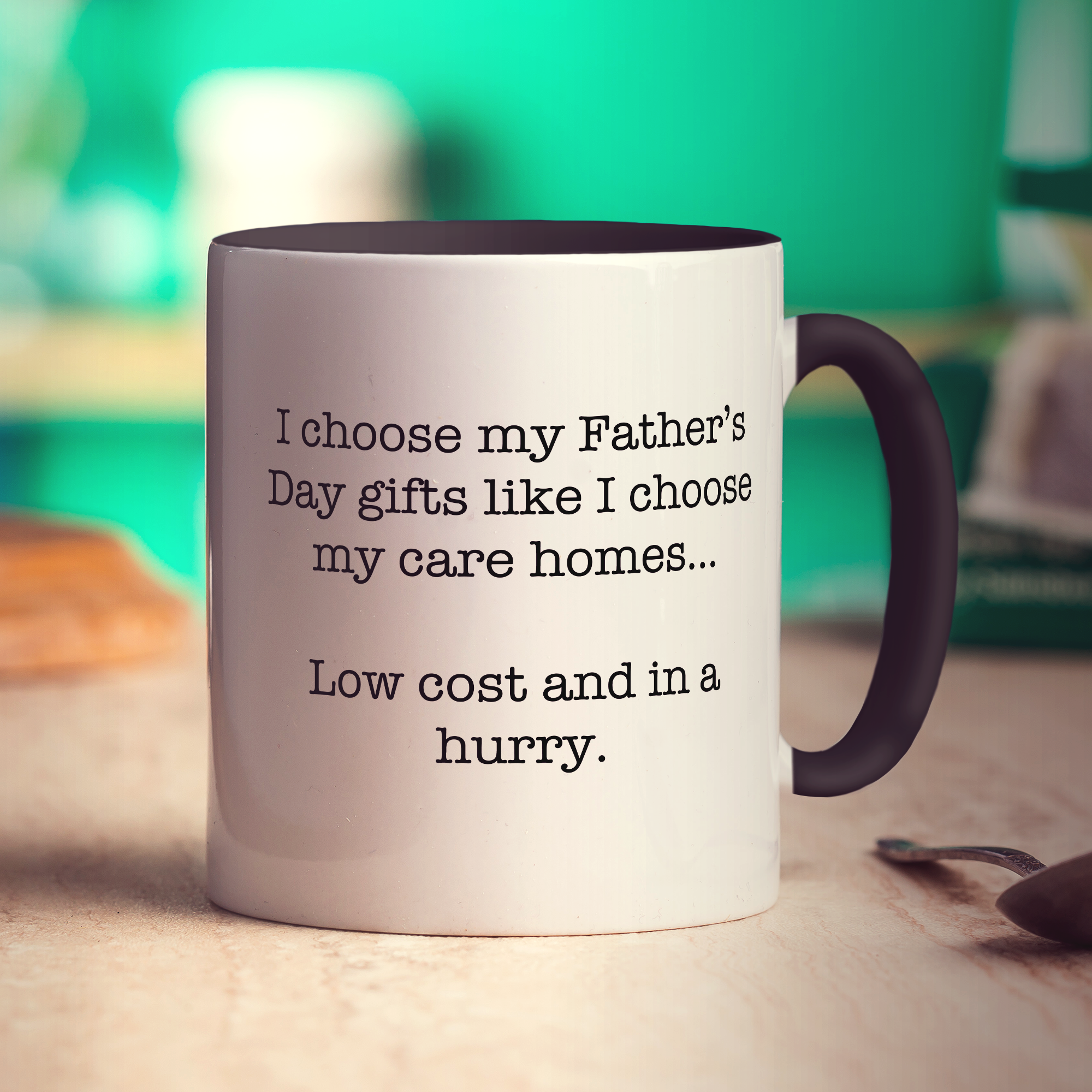 Low Cost and in a Hurry Father's Day Message Mug
