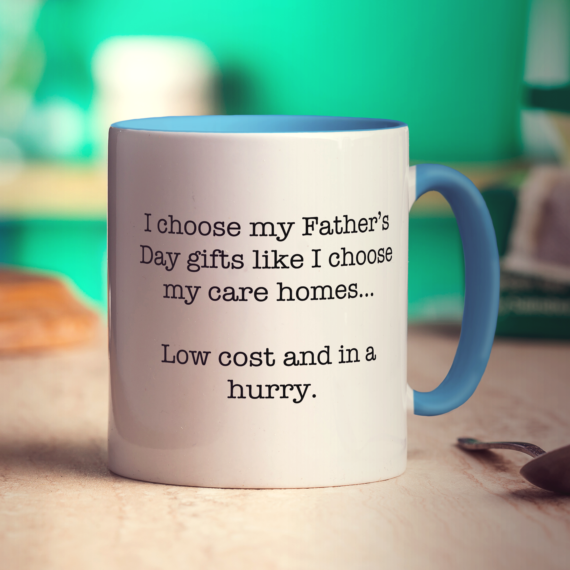 Low Cost and in a Hurry Father's Day Message Mug