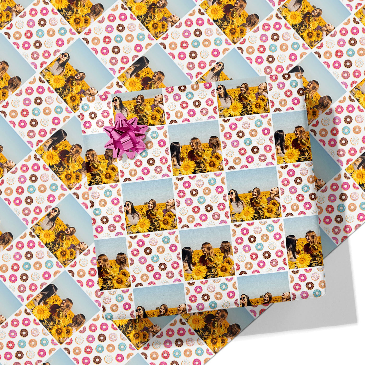 Doughnut Photo Wrapping Paper