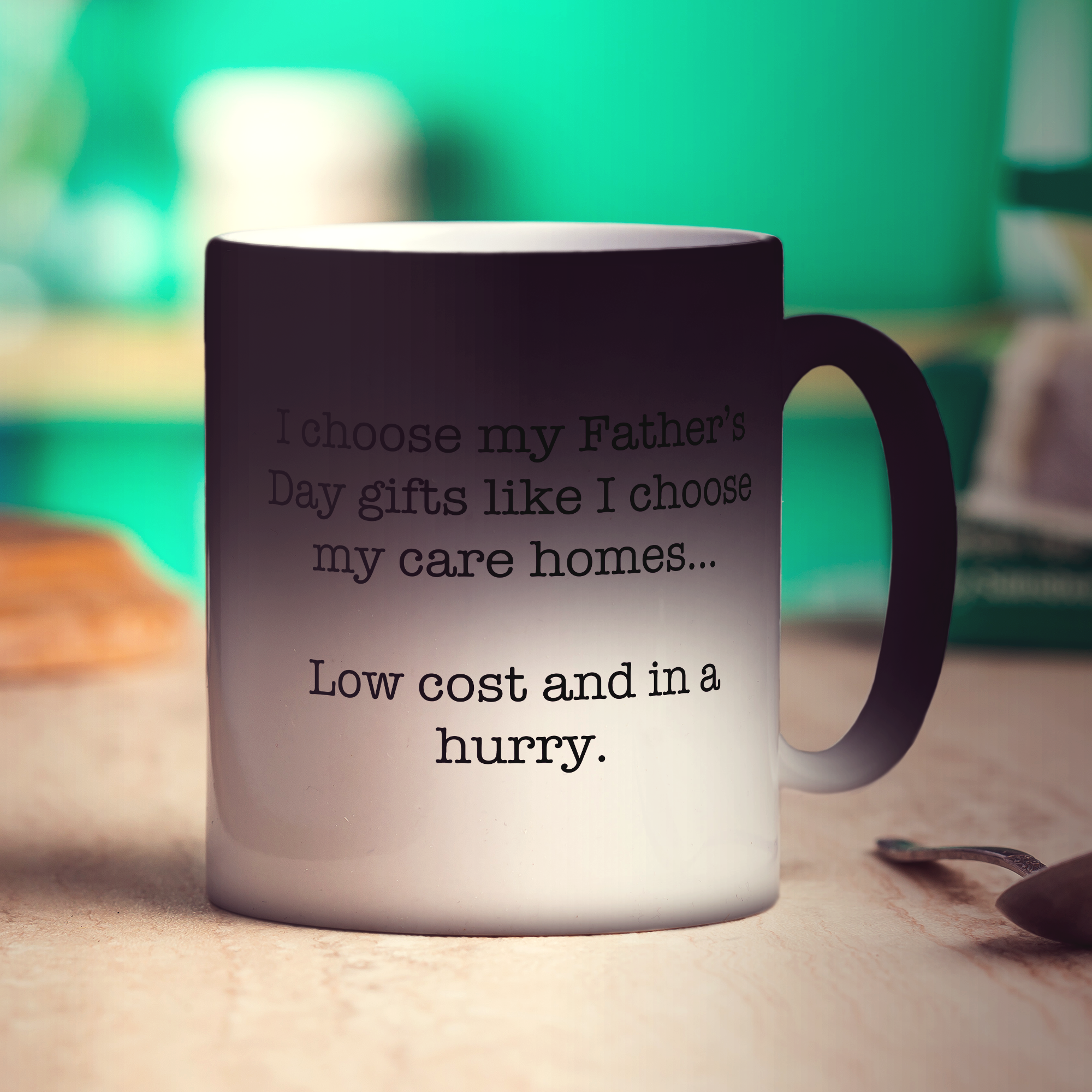 Low Cost and in a Hurry Father's Day Message Mug