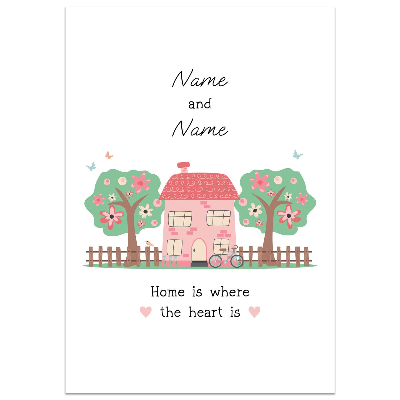 Home is Where the Heart is Card