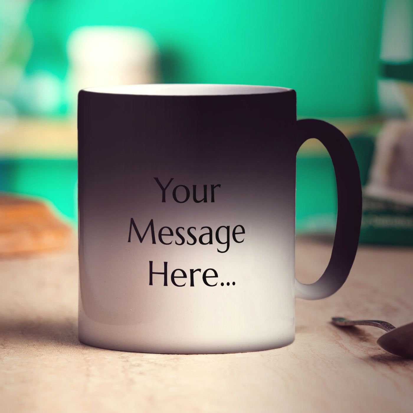 Magic Heat Sensitive Double Sided Message Mug