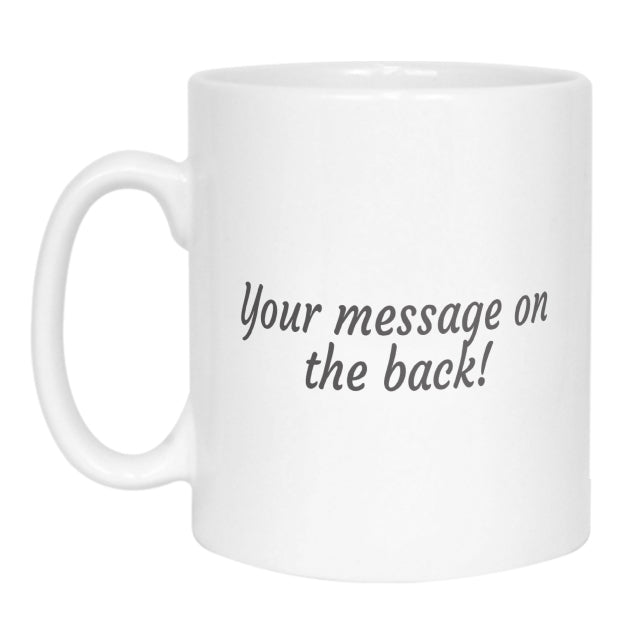 Eat Cake Message Mug