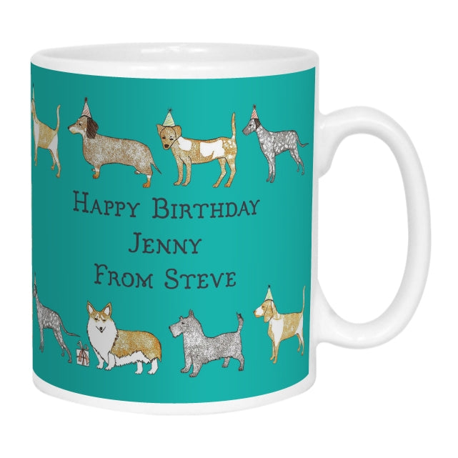 Dog Message Mug by Hannah Mansfield
