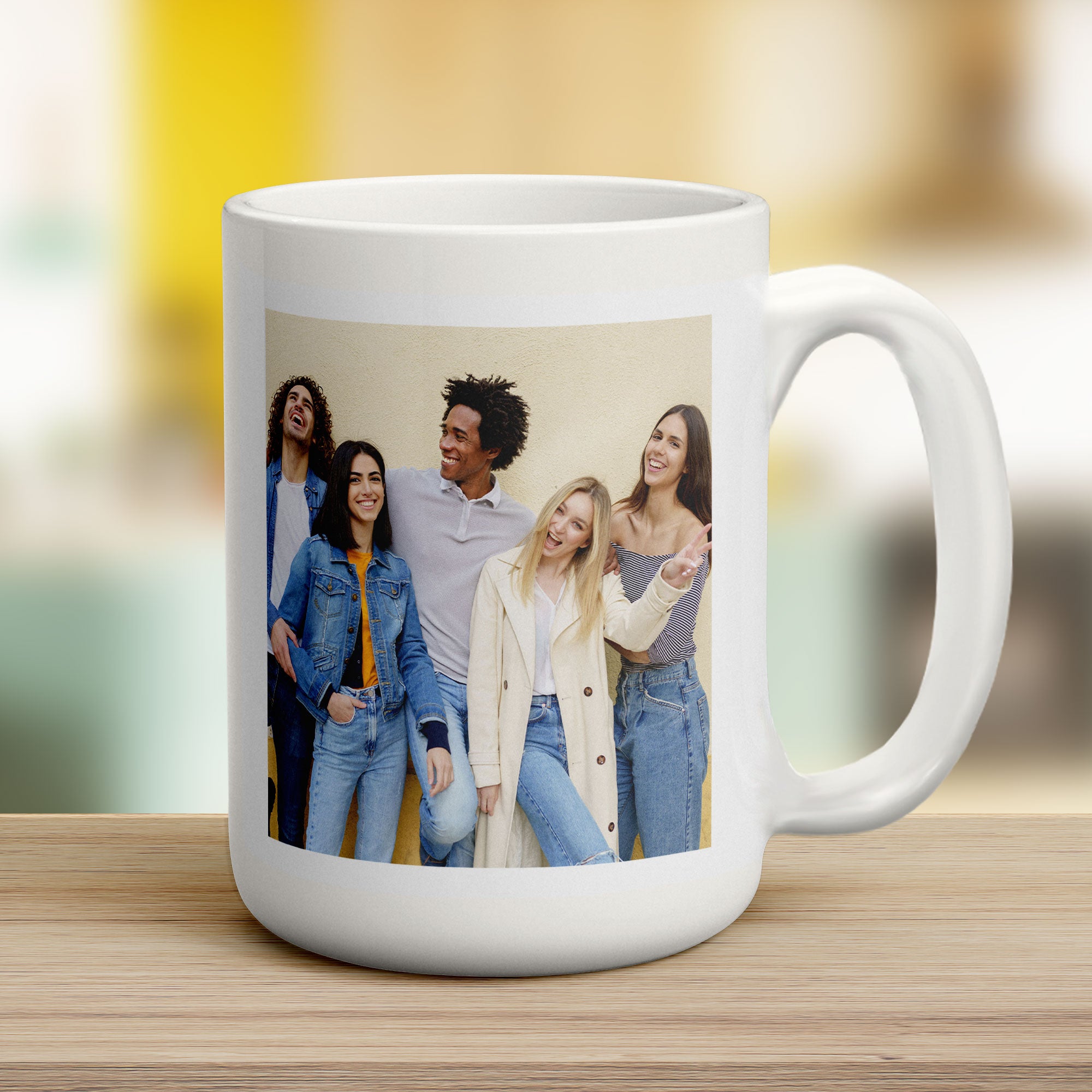 Personalised Photo Mug With Message