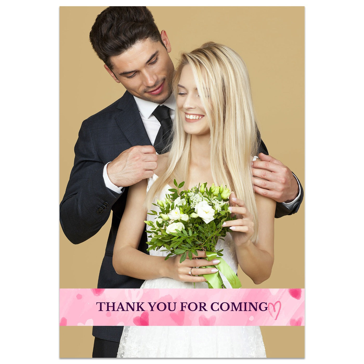 Love and Thanks Card Held