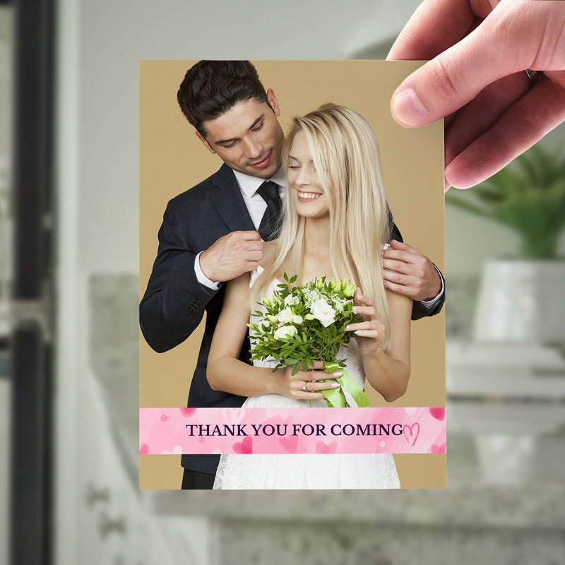 Love and Thanks Card Held