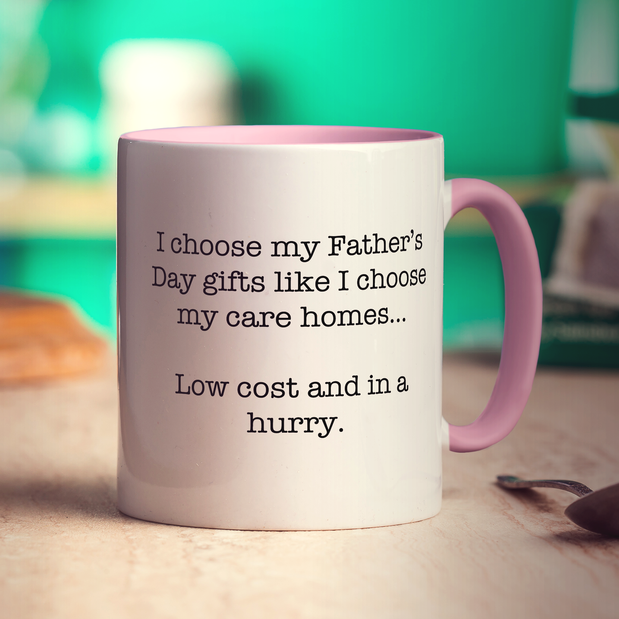 Low Cost and in a Hurry Father's Day Message Mug