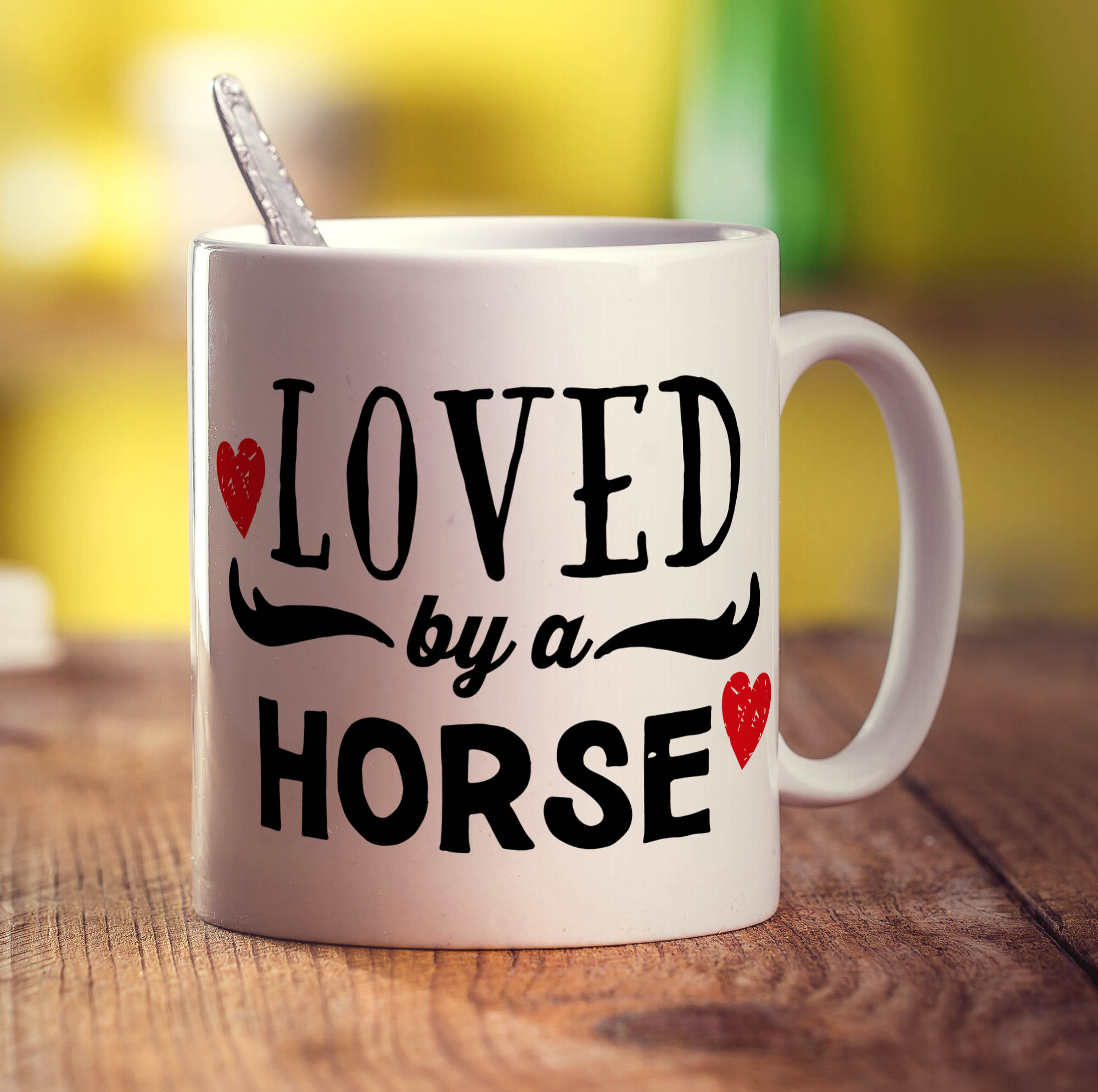 Loved By a Horse Mug