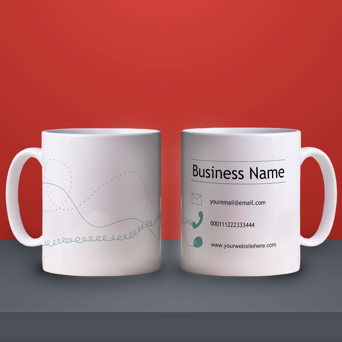 Promotional Mug Follow The Lines