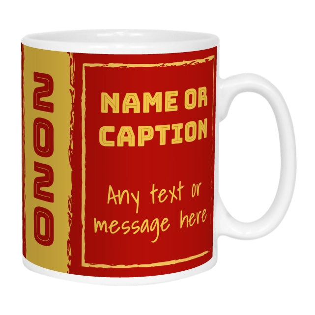 Big Year Message Mug