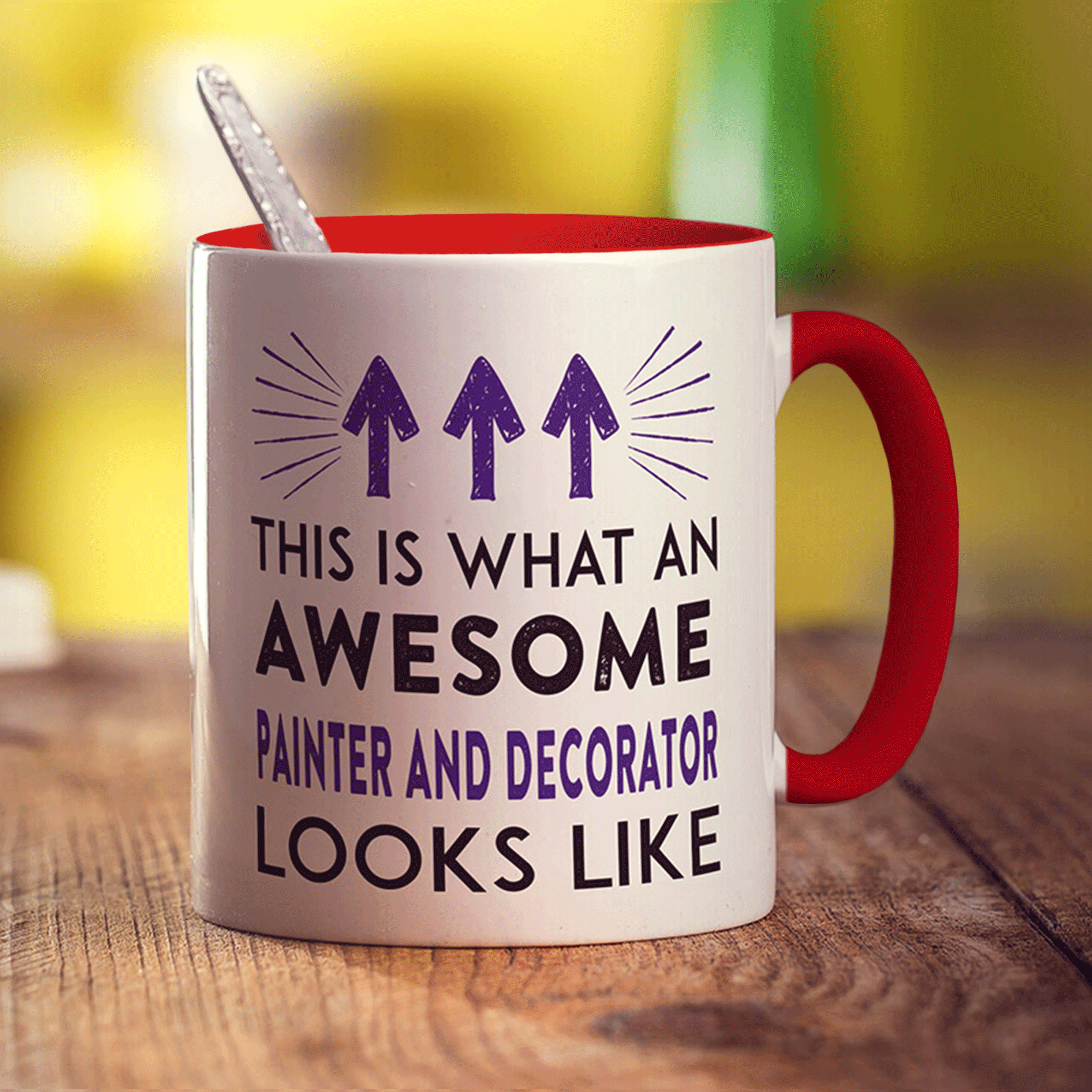 This Is What An Awesome Painter And Decorator Looks Like Mug
