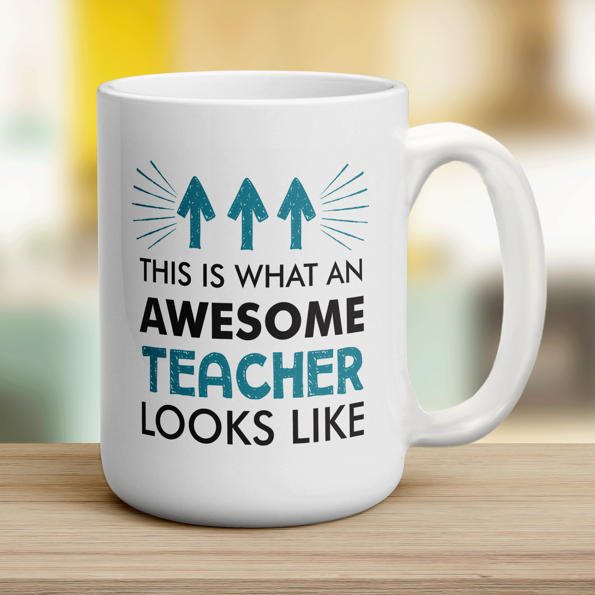This is What An Awesome Teacher Looks Like Mug