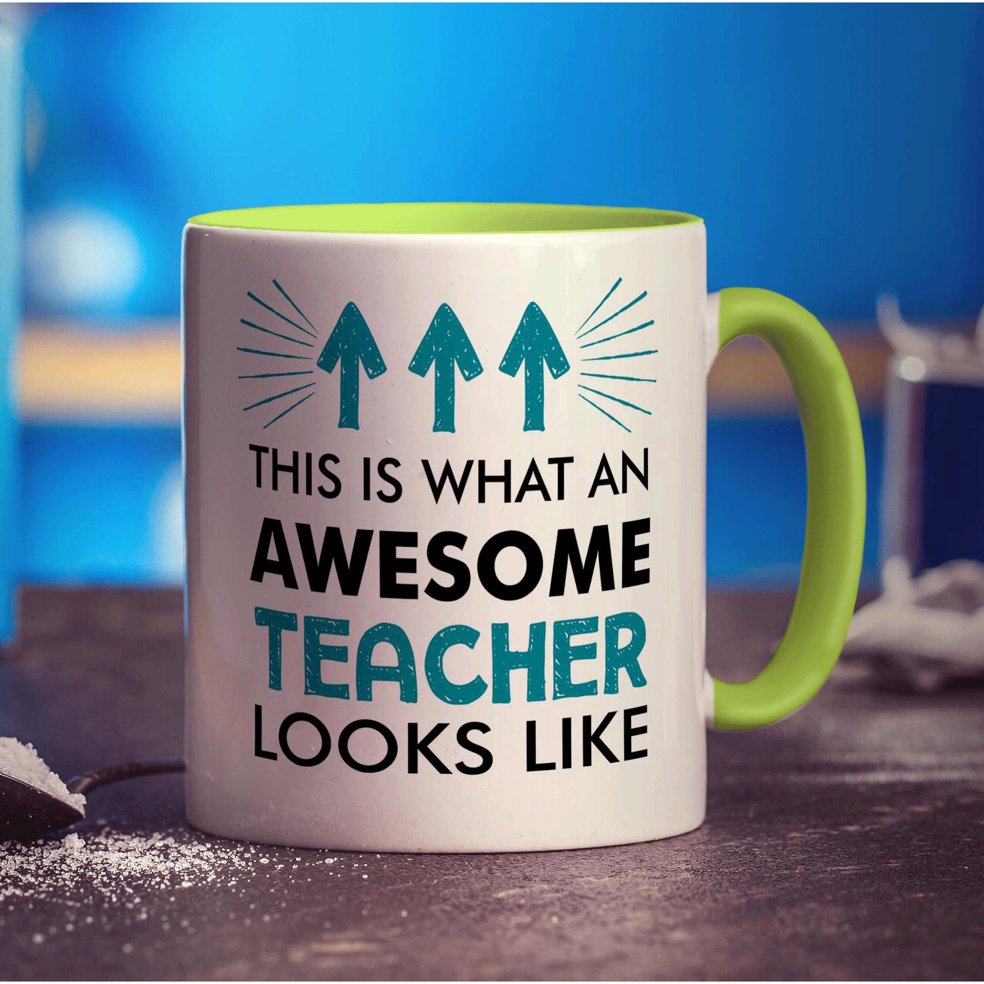 This is What An Awesome Teacher Looks Like Mug